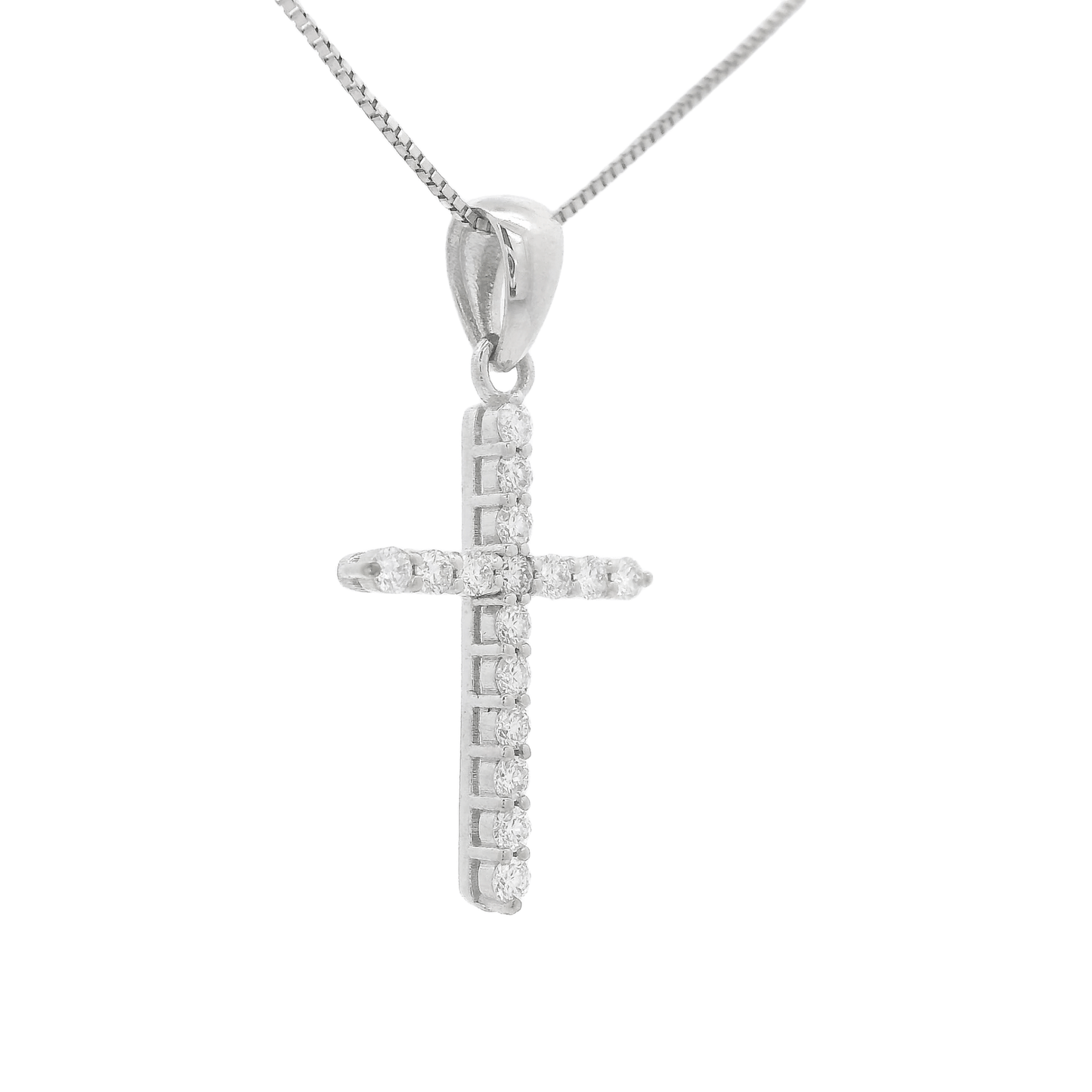 Diamond Cross Pendant - Forever Rox