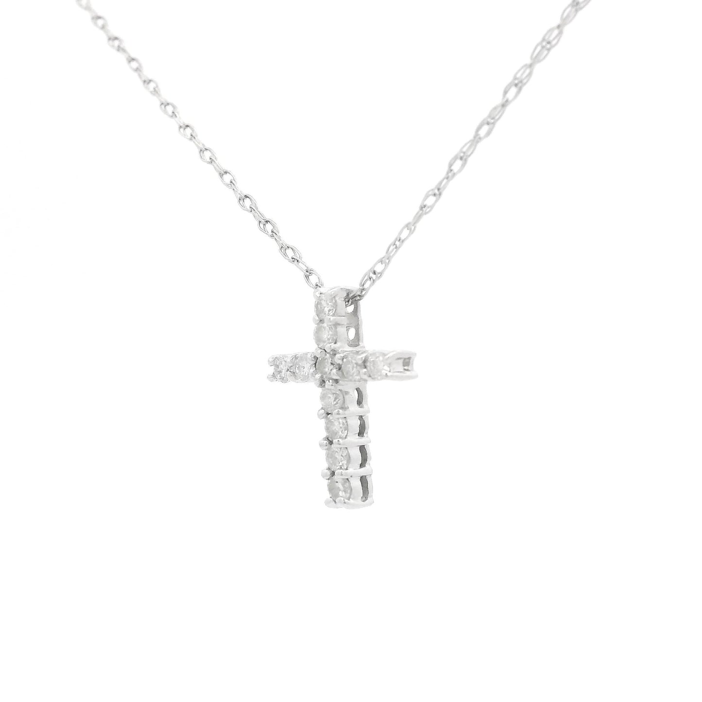 Diamond Cross Pendant - Forever Rox