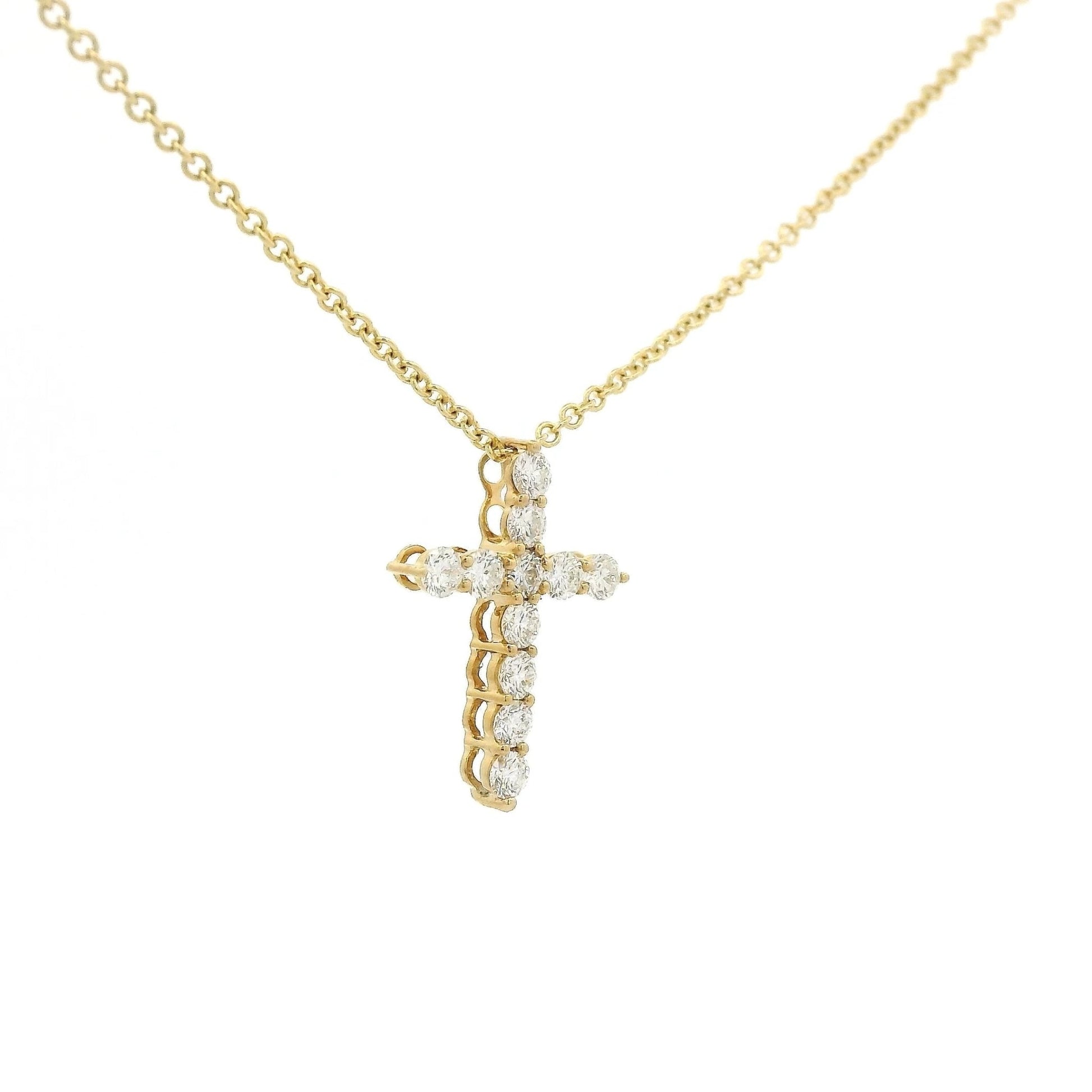 Diamond Cross Pendant - Forever Rox