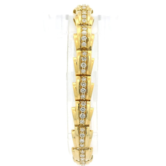 Diamond Design Link Bracelet - Forever Rox
