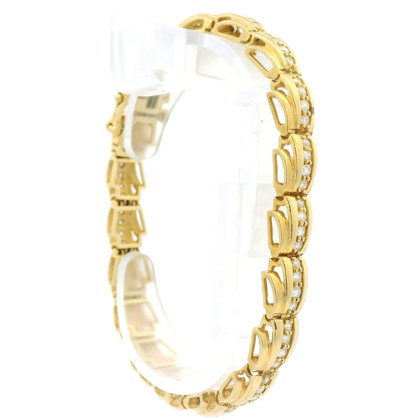 Diamond Design Link Bracelet - Forever Rox