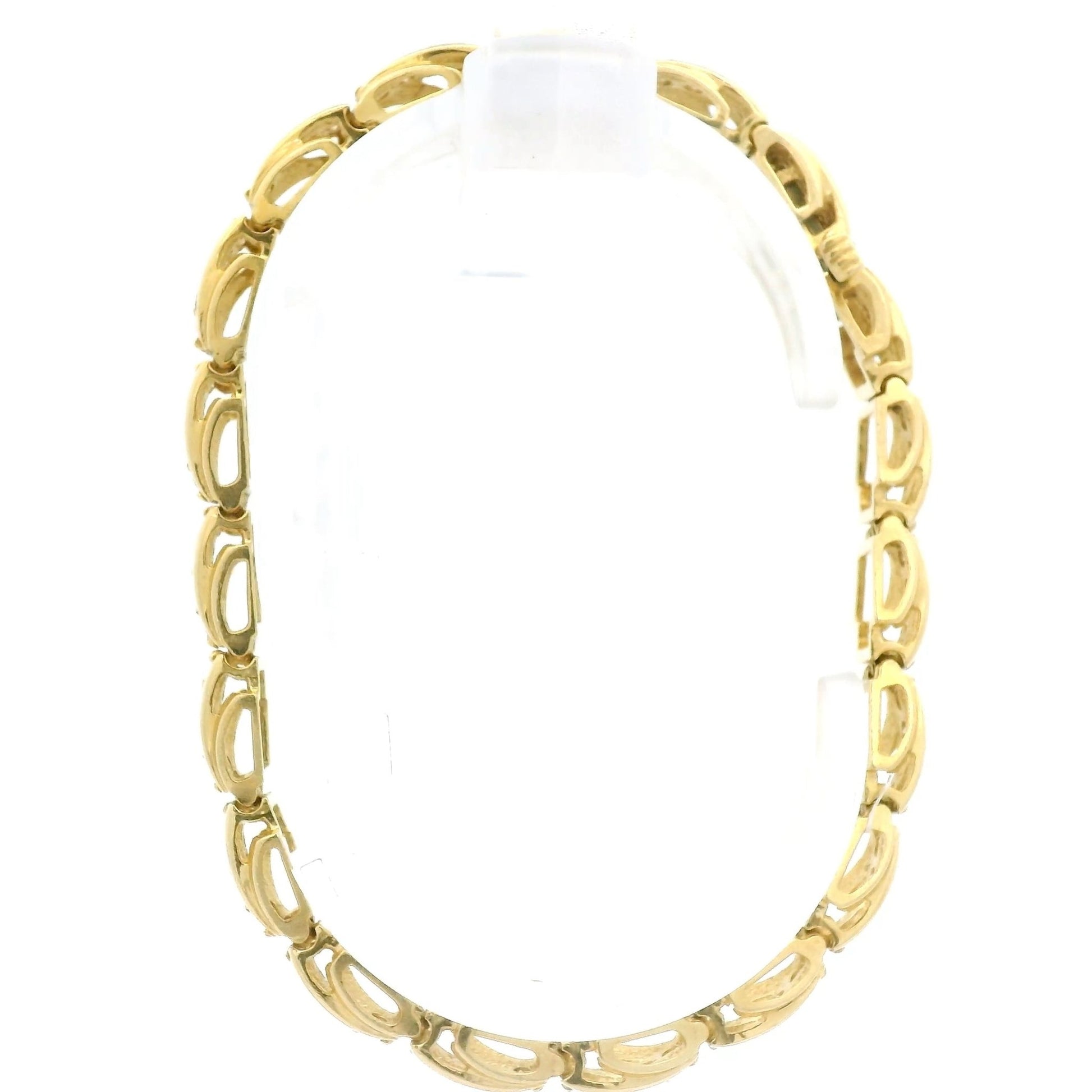 Diamond Design Link Bracelet - Forever Rox