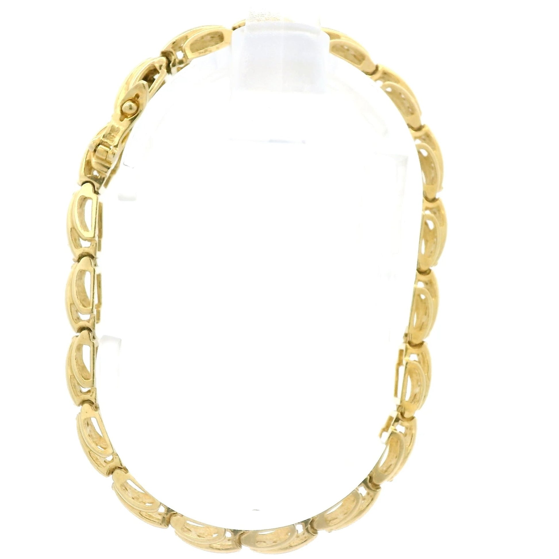 Diamond Design Link Bracelet - Forever Rox