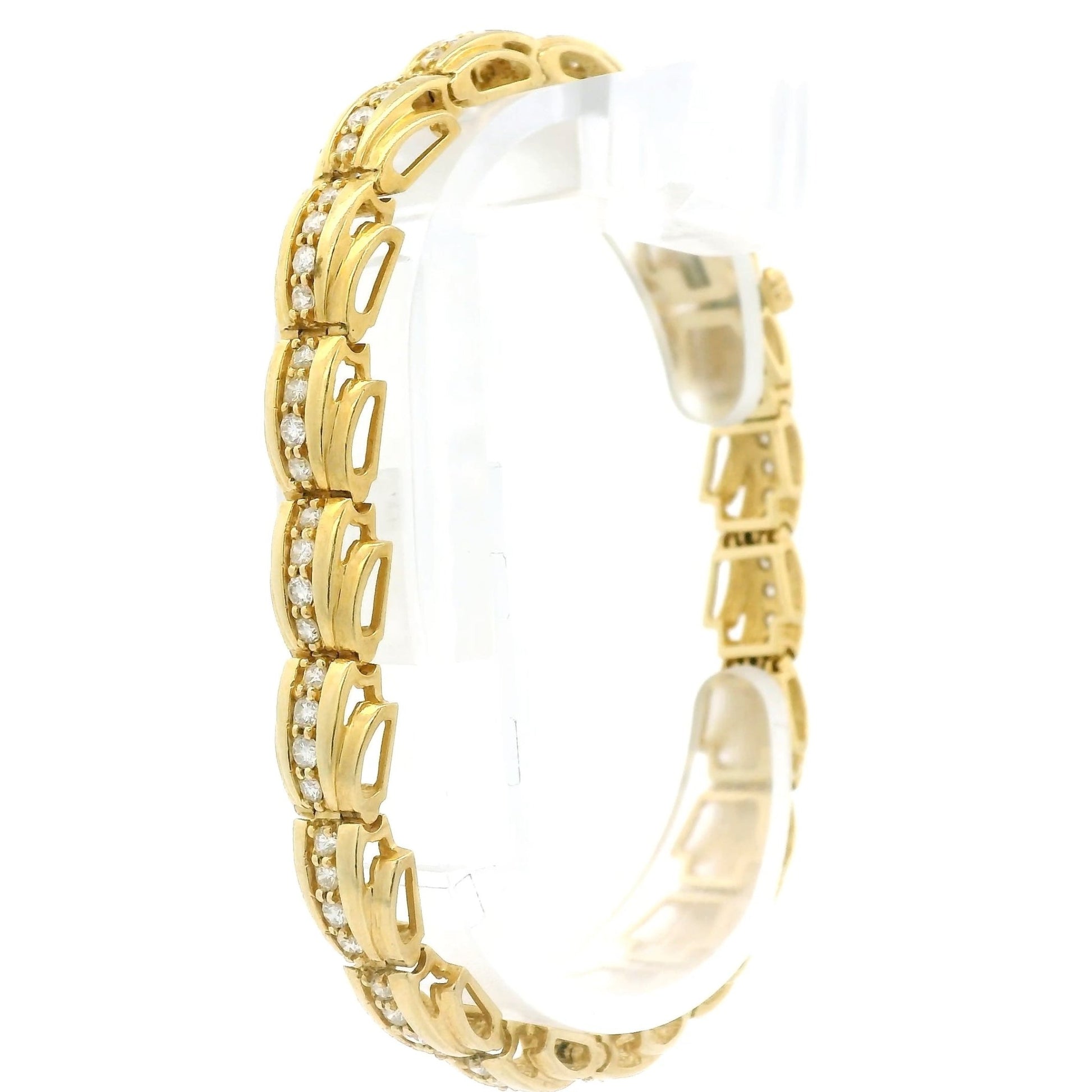 Diamond Design Link Bracelet - Forever Rox