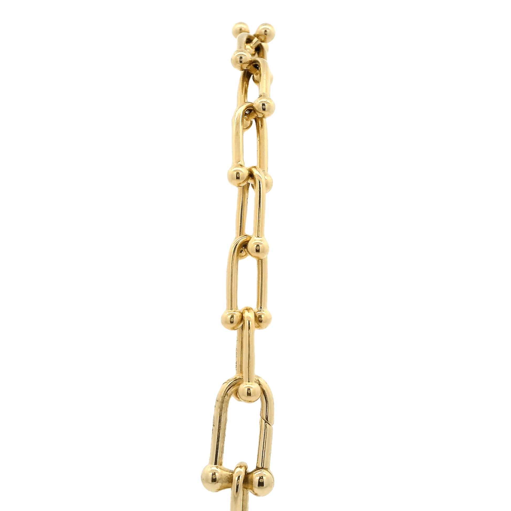 Diamond & Gold Hardwear Link Bracelet - Forever Rox