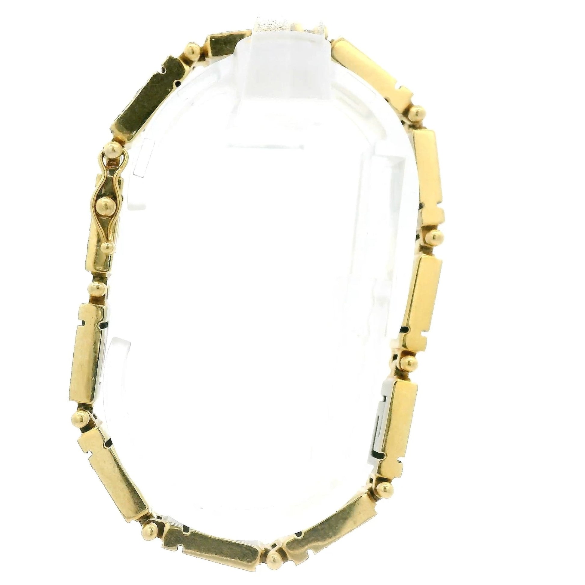 Diamond Greek Key Design Bracelet (Reversible) - Forever Rox