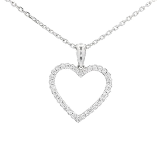 Diamond Heart Pendant - Forever Rox
