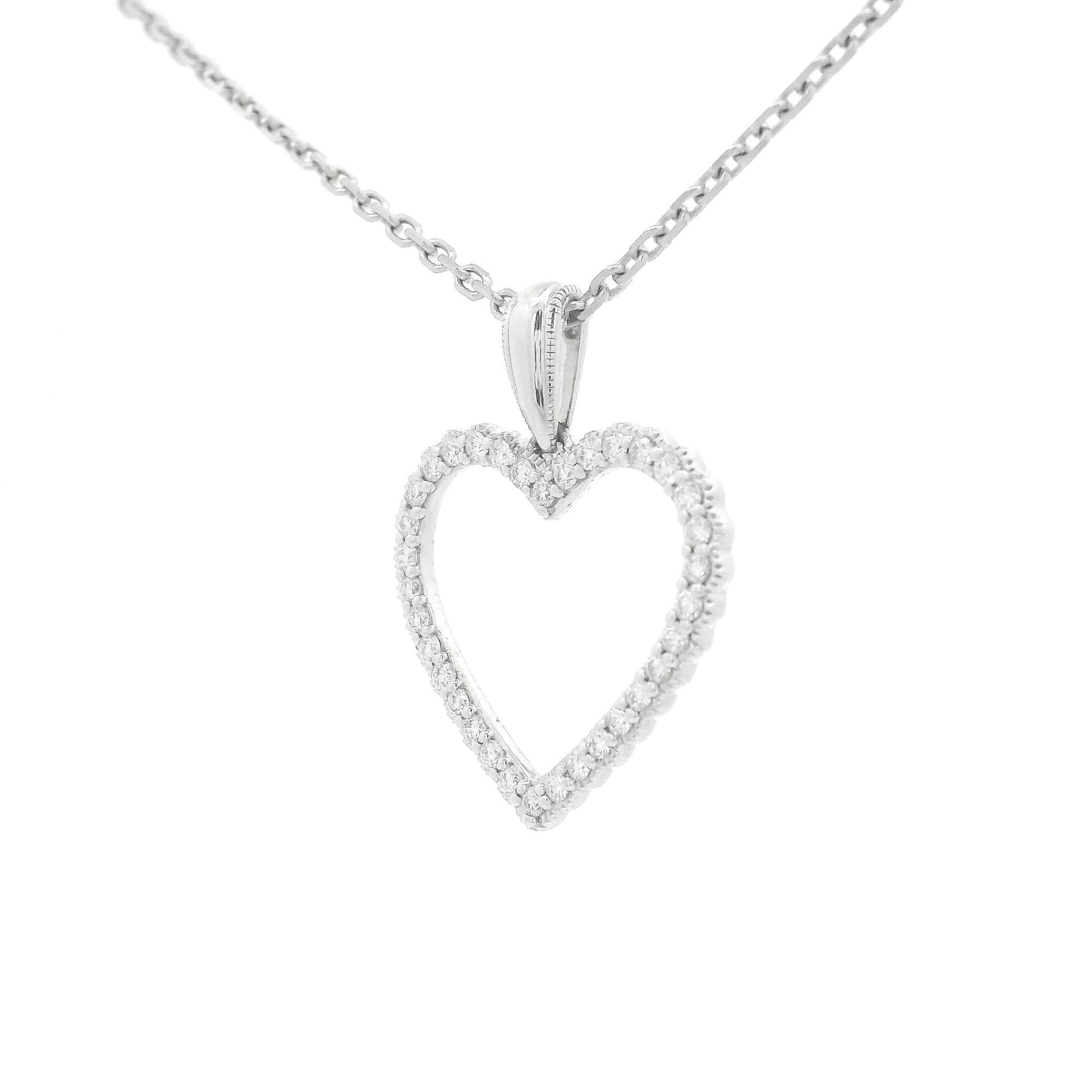 Diamond Heart Pendant - Forever Rox