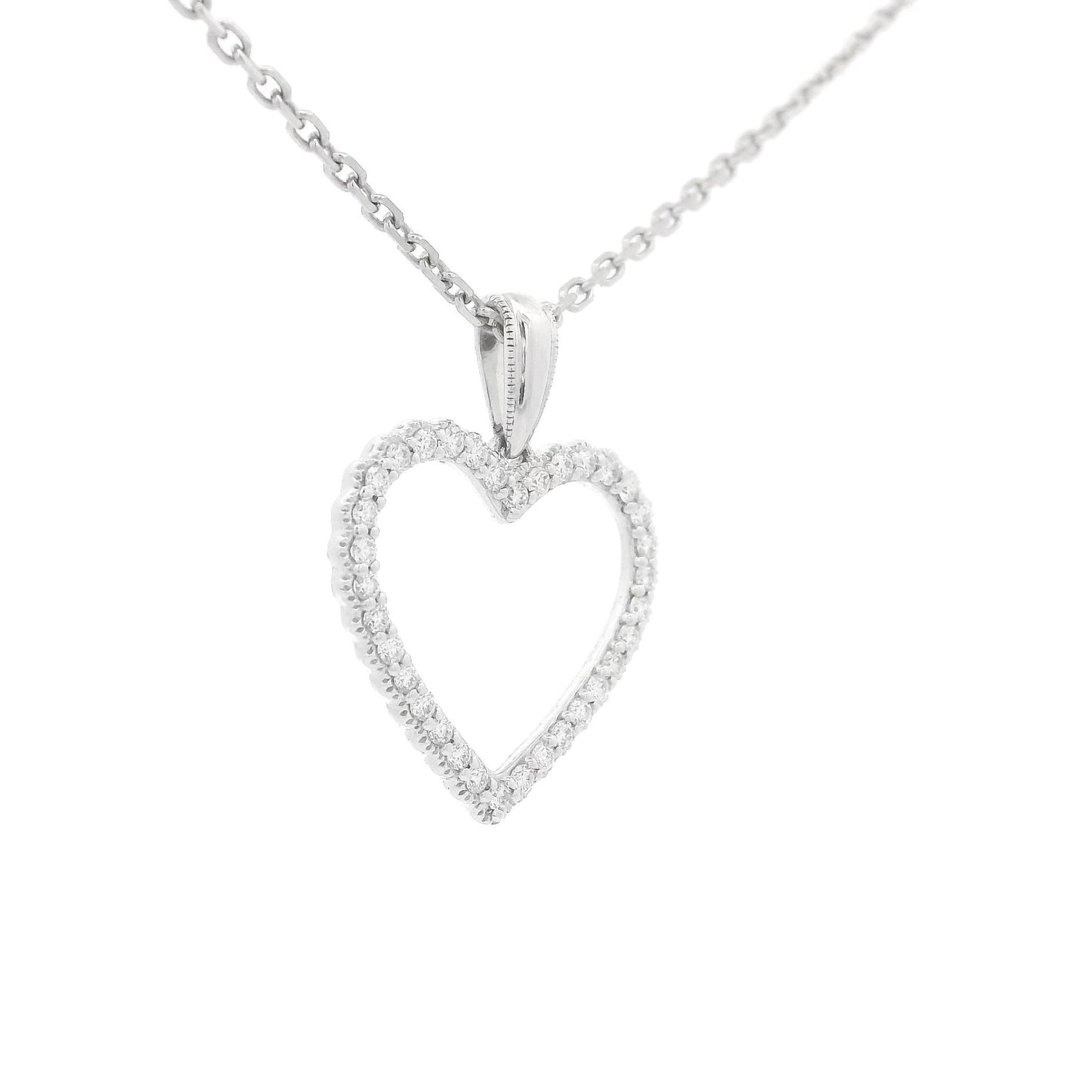 Diamond Heart Pendant - Forever Rox