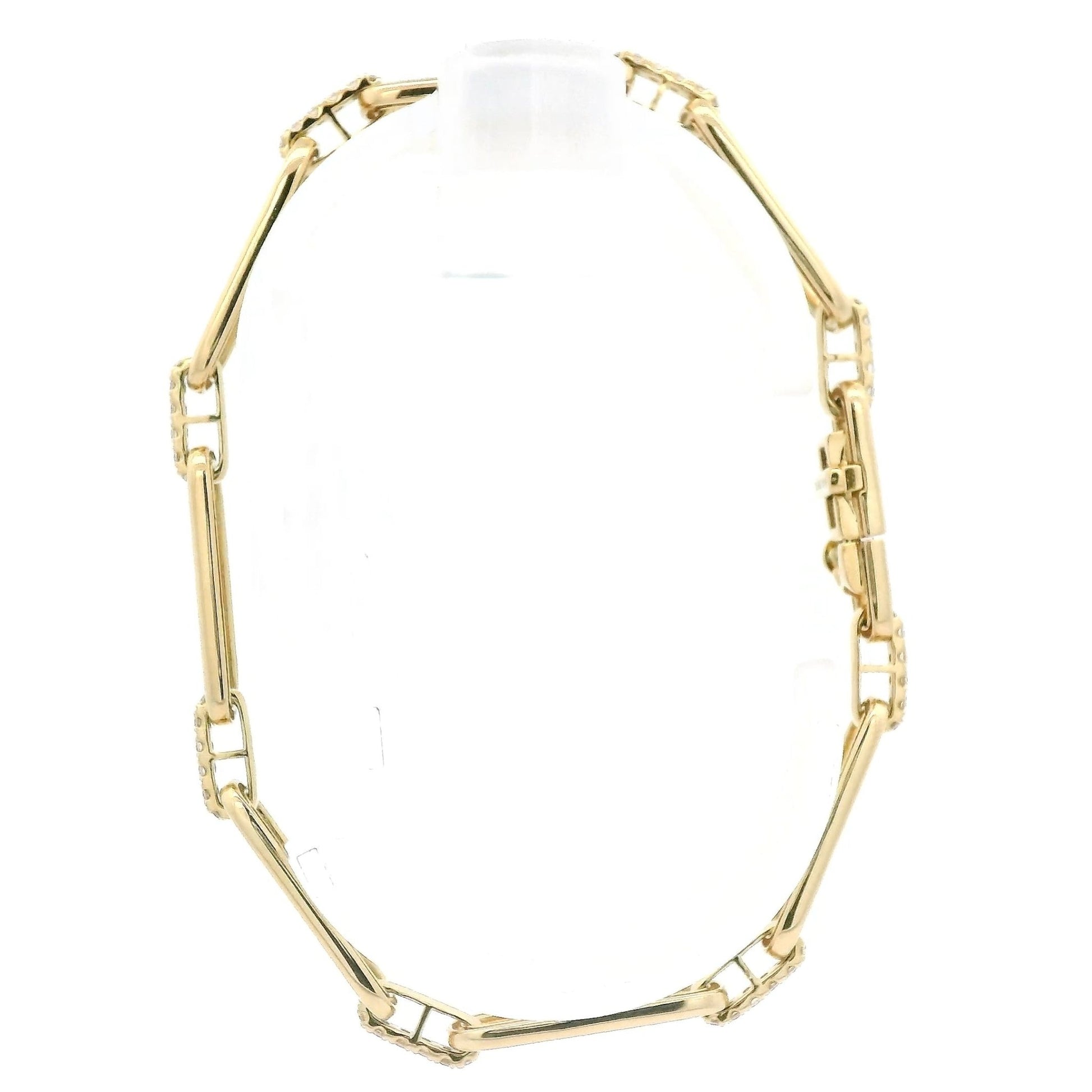 Diamond Paperclip Bracelet - Forever Rox