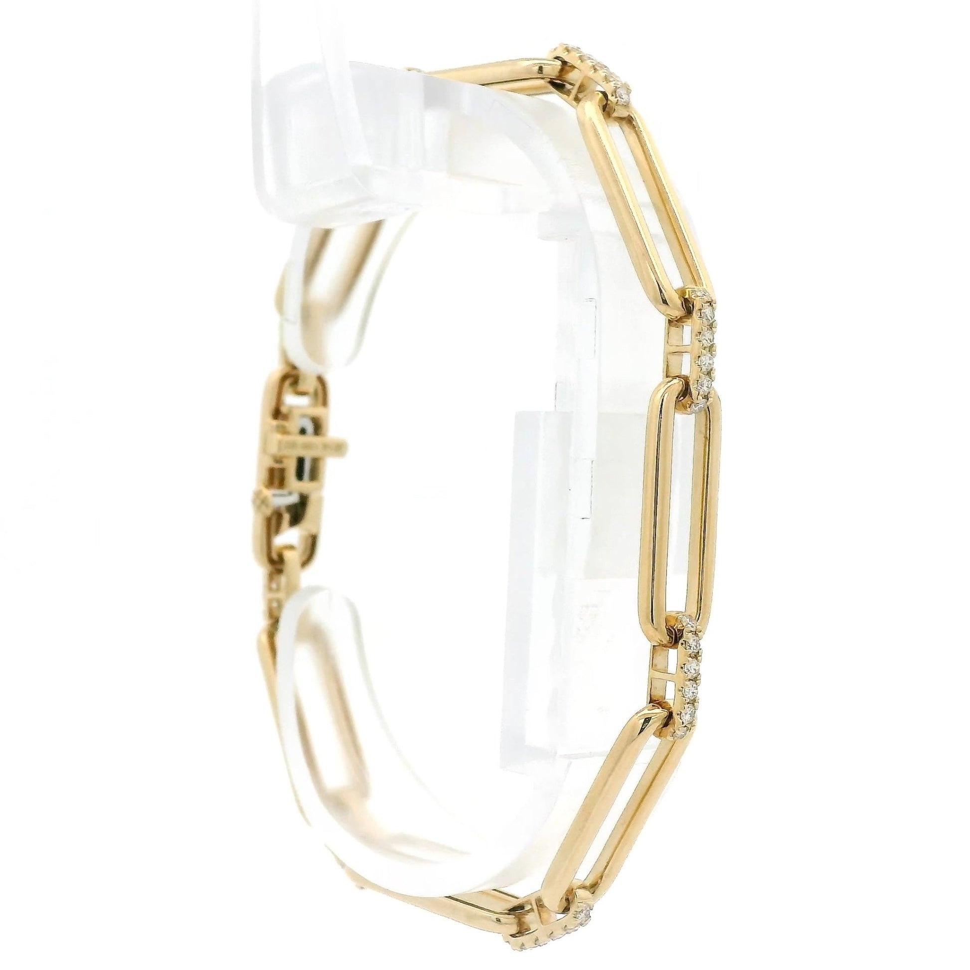 Diamond Paperclip Bracelet - Forever Rox