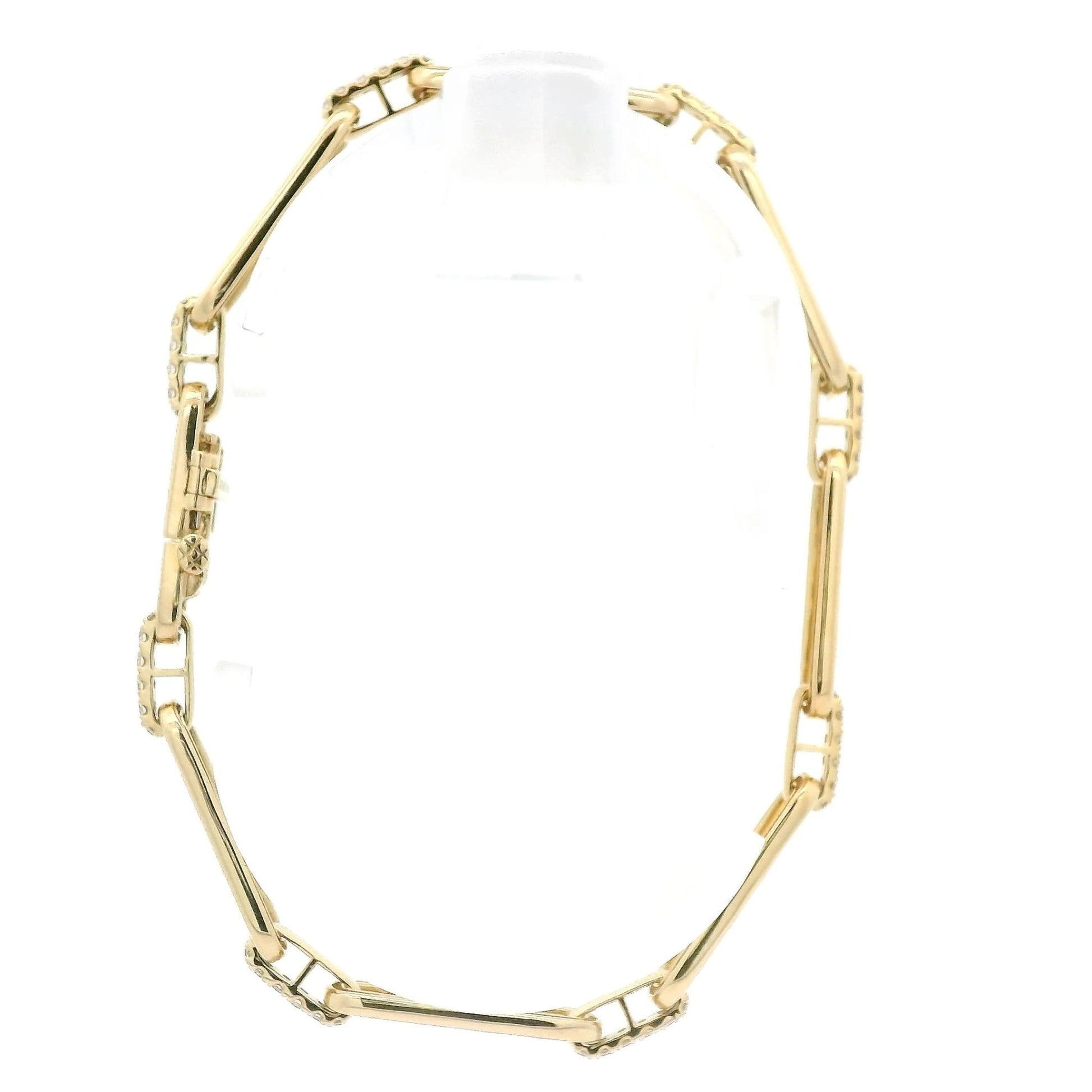 Diamond Paperclip Bracelet - Forever Rox