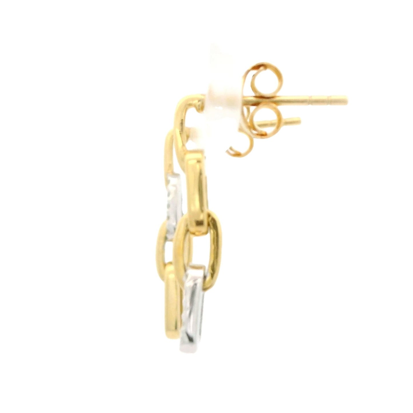 Diamond Paperclip Dangles - Forever Rox