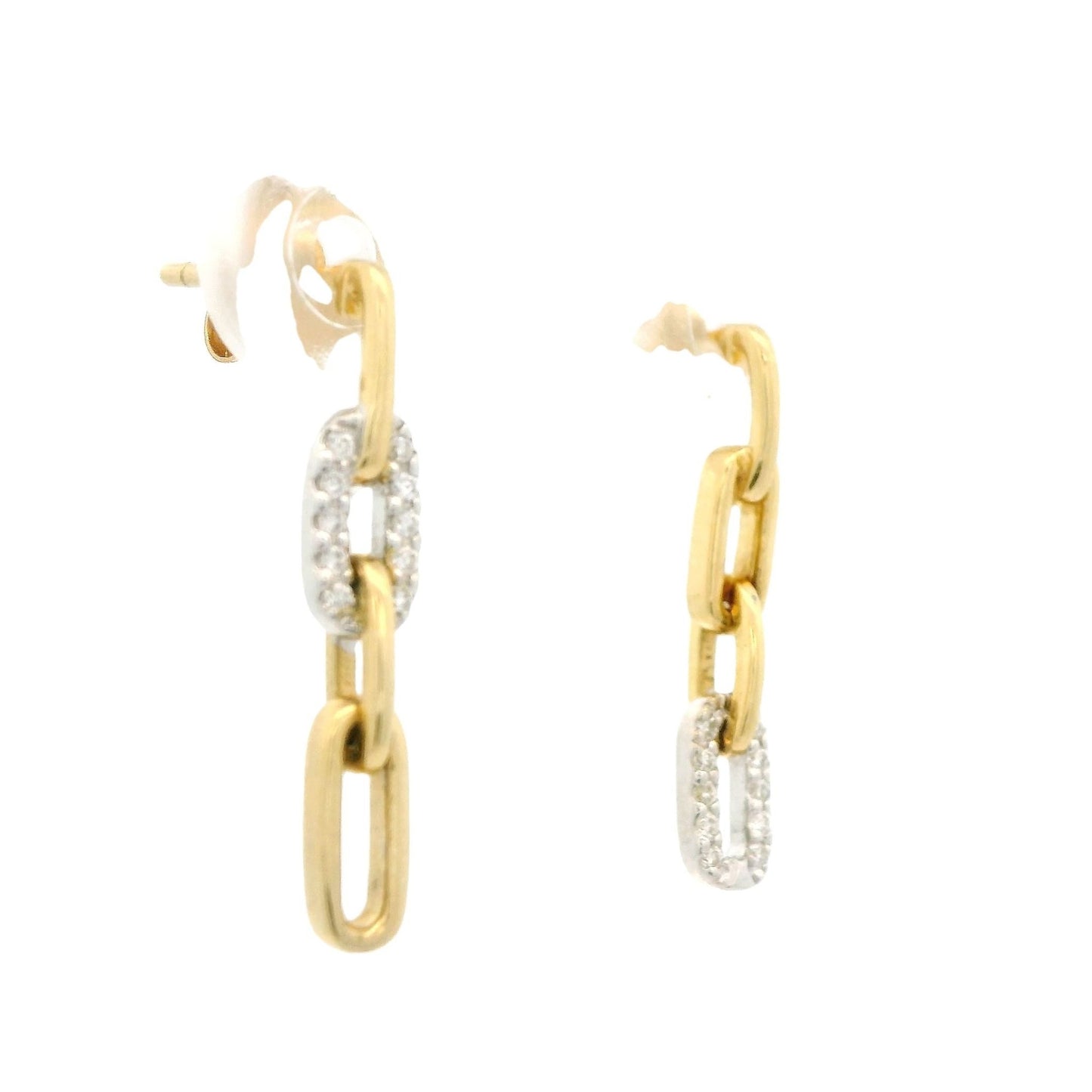 Diamond Paperclip Dangles - Forever Rox