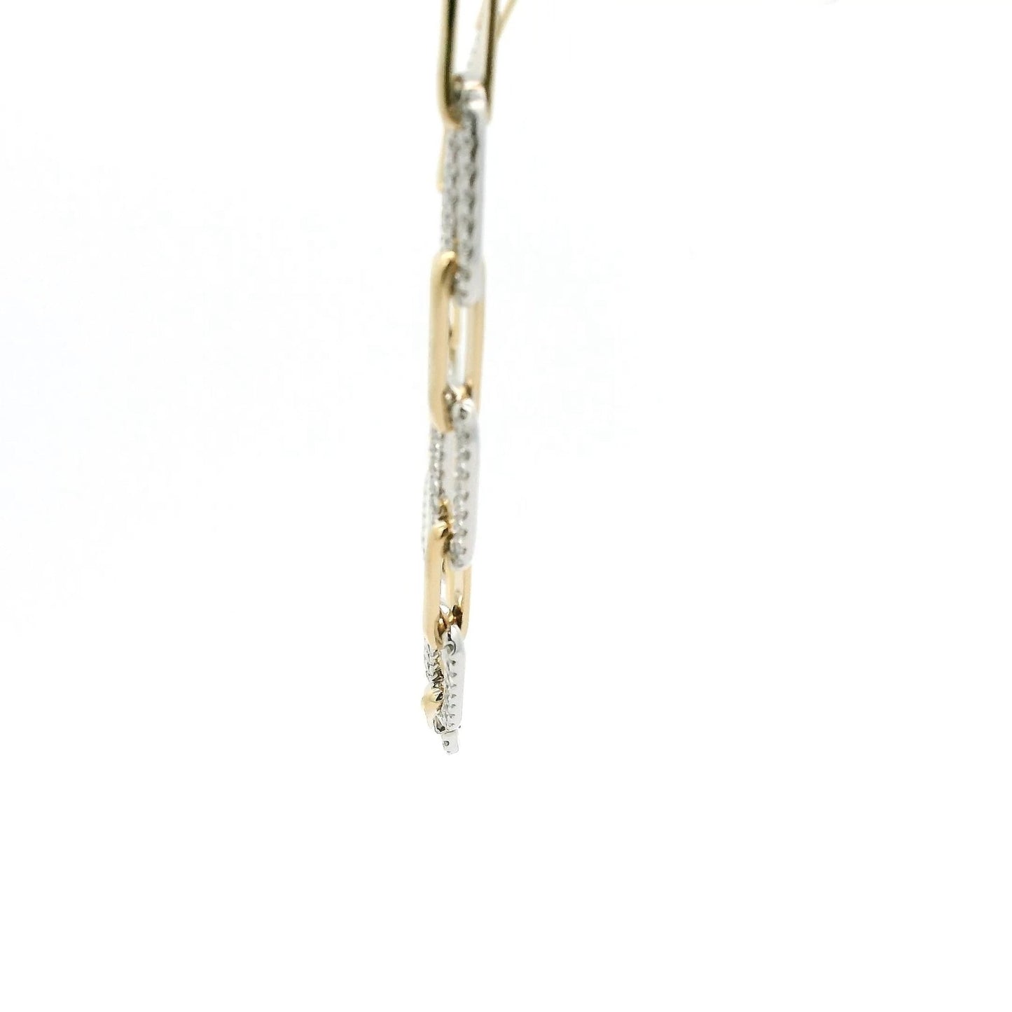 Diamond Paperclip Necklace - Forever Rox