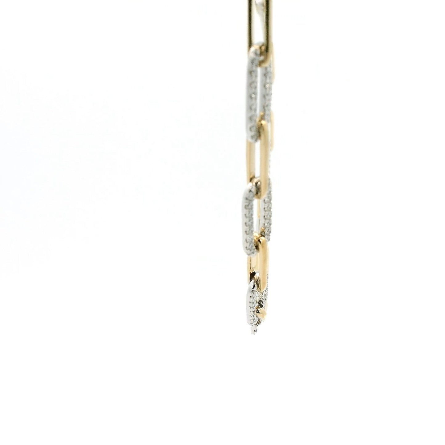 Diamond Paperclip Necklace - Forever Rox