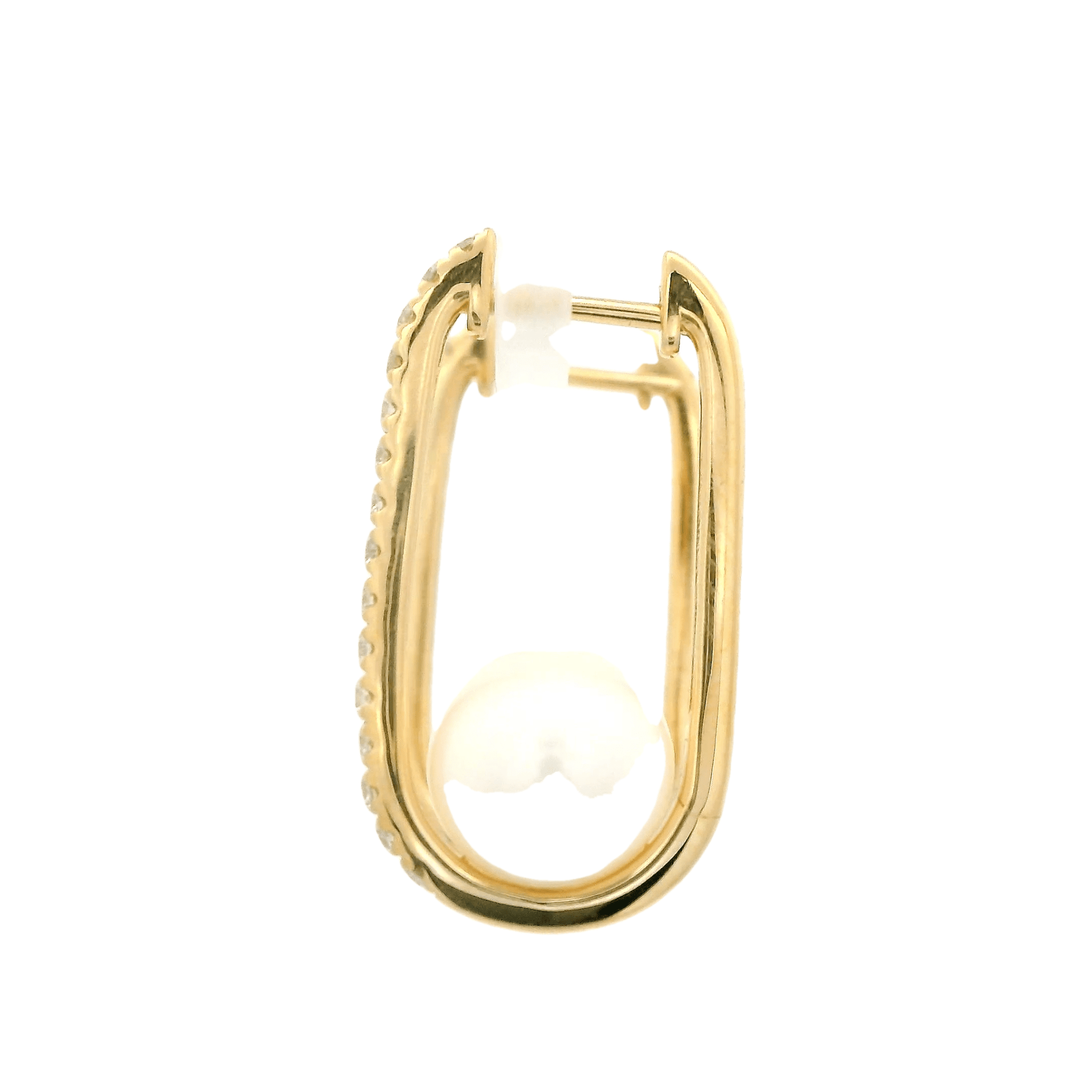 Diamond & Pearl Hoops - Forever Rox