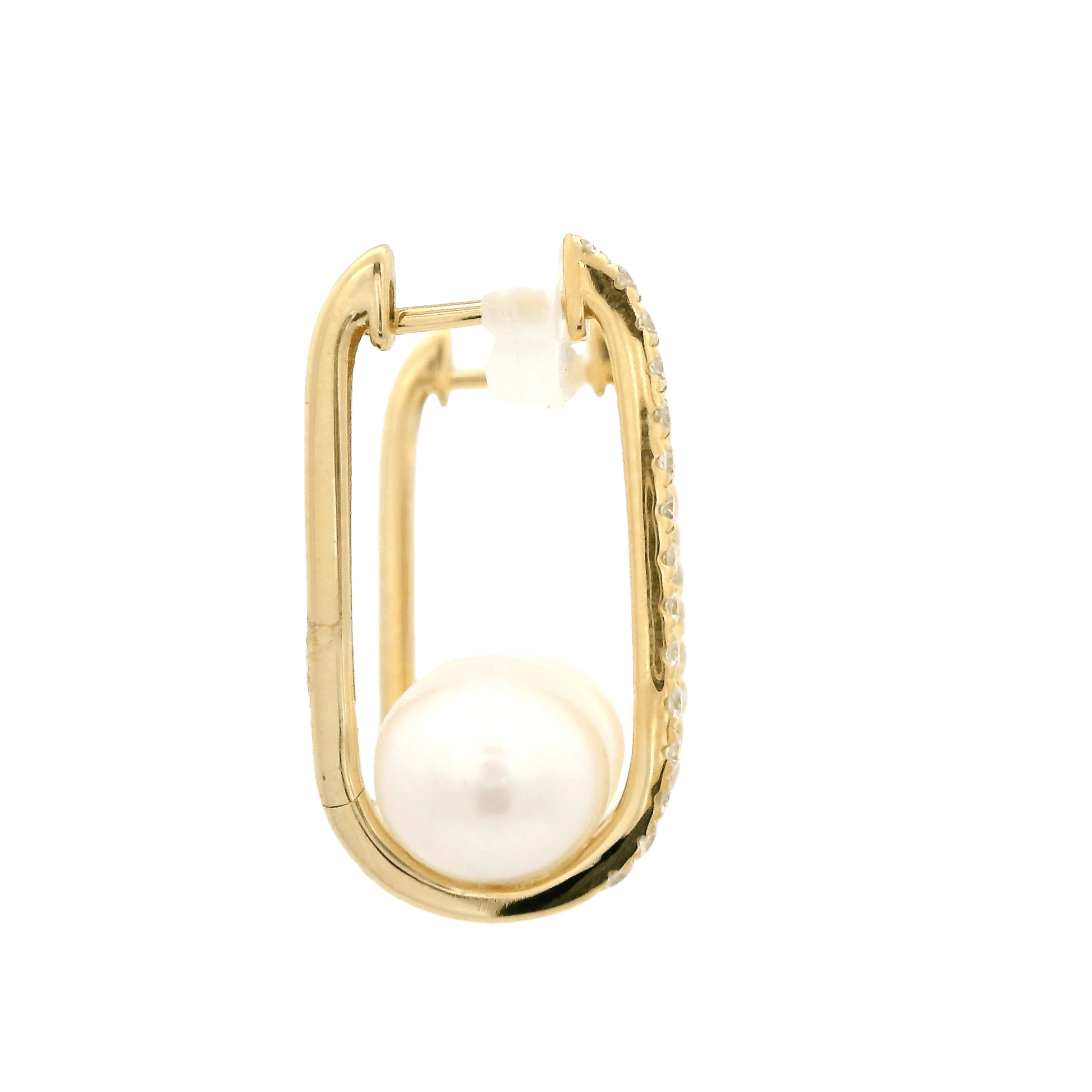 Diamond & Pearl Hoops - Forever Rox