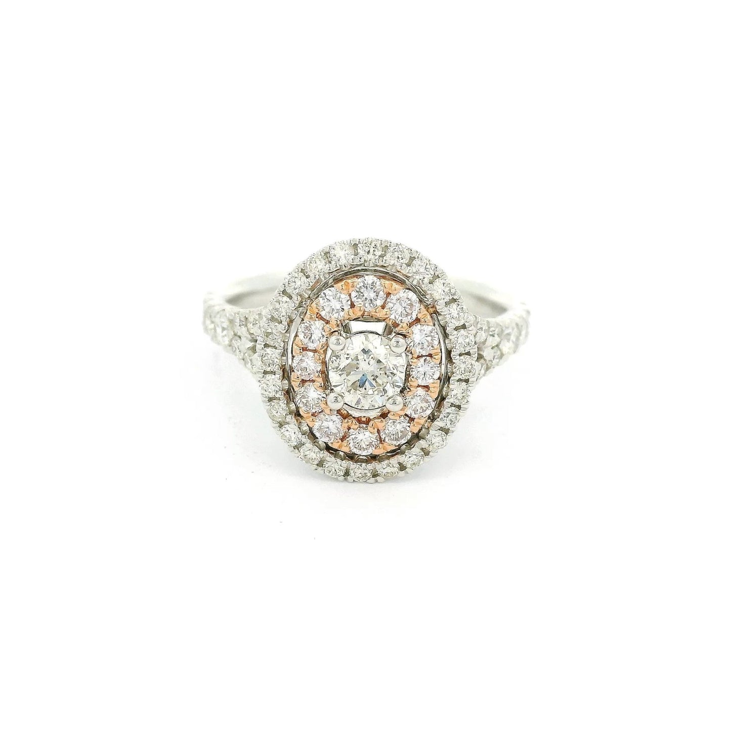 Diamond & Pink Diamond Ring - Forever Rox