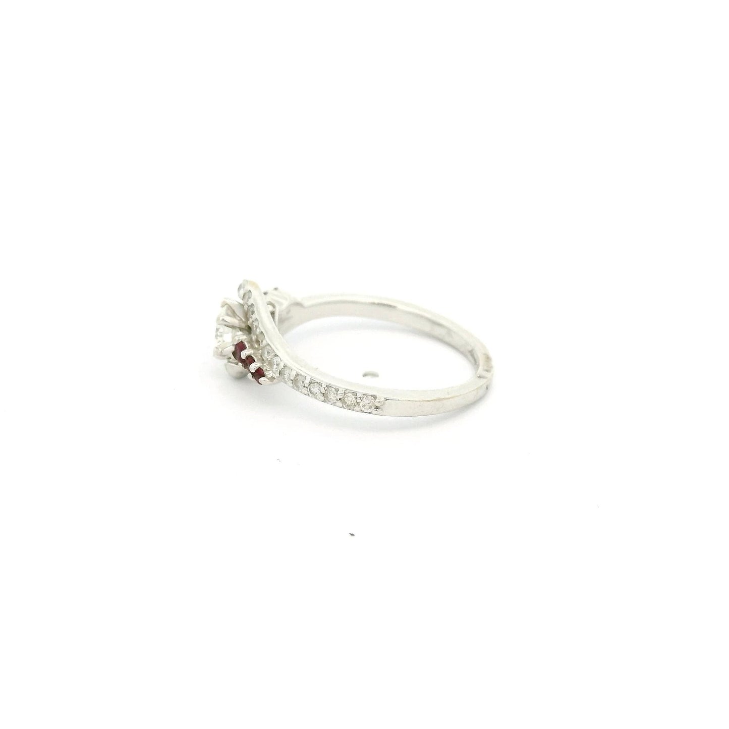 Diamond & Ruby Wedding Ring - Forever Rox Fine Jewelry