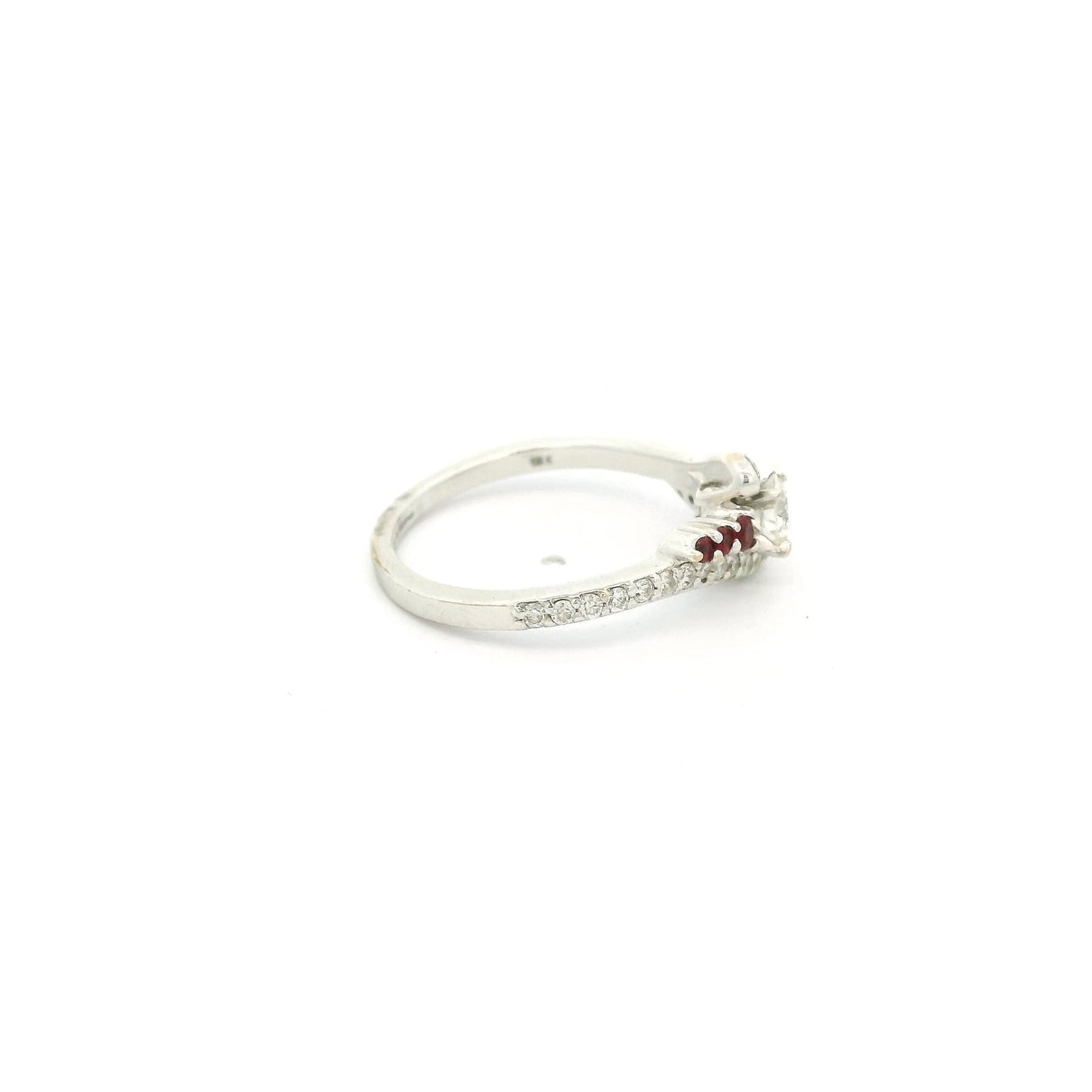 Diamond & Ruby Wedding Ring - Forever Rox Fine Jewelry