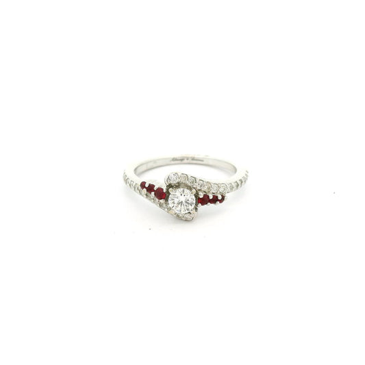 Diamond & Ruby Wedding Ring - Forever Rox Fine Jewelry