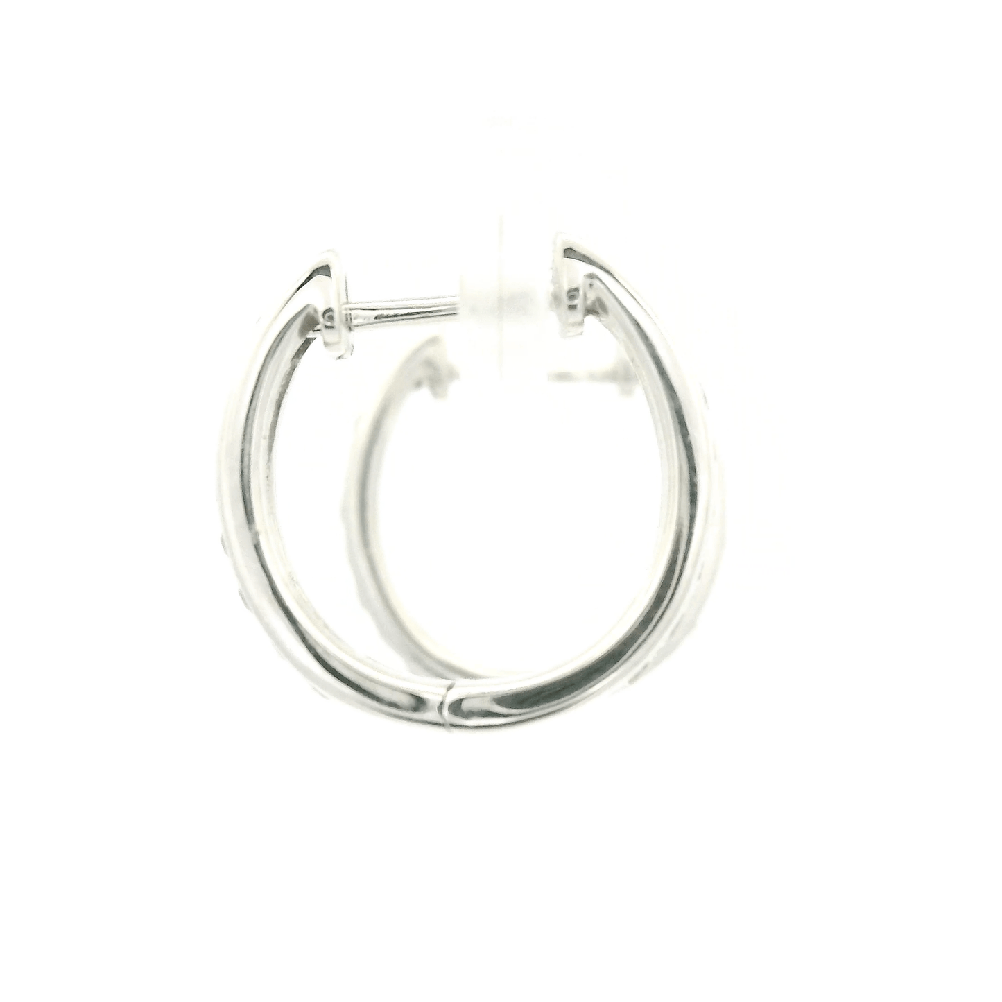 Diamond & Sapphire Reversible Hoops - Forever Rox