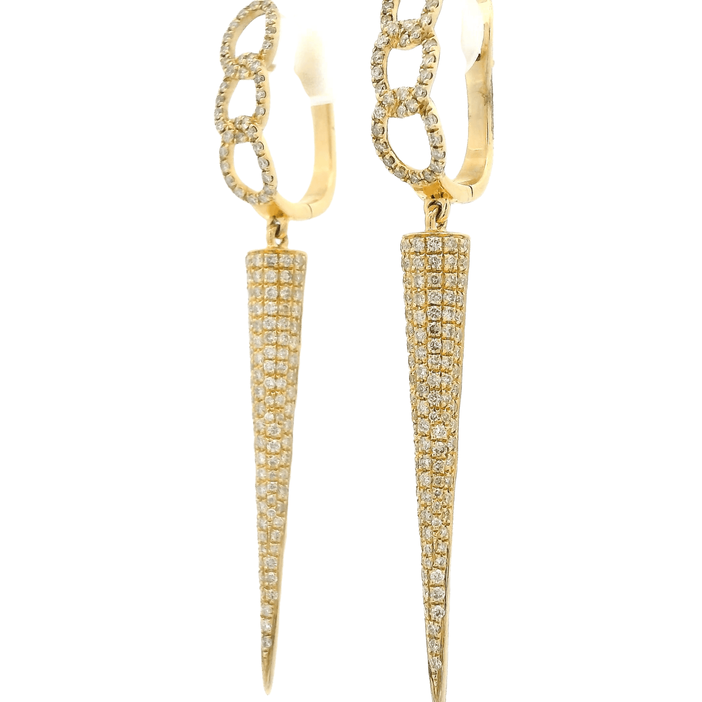 Diamond Spike Dangles - Forever Rox