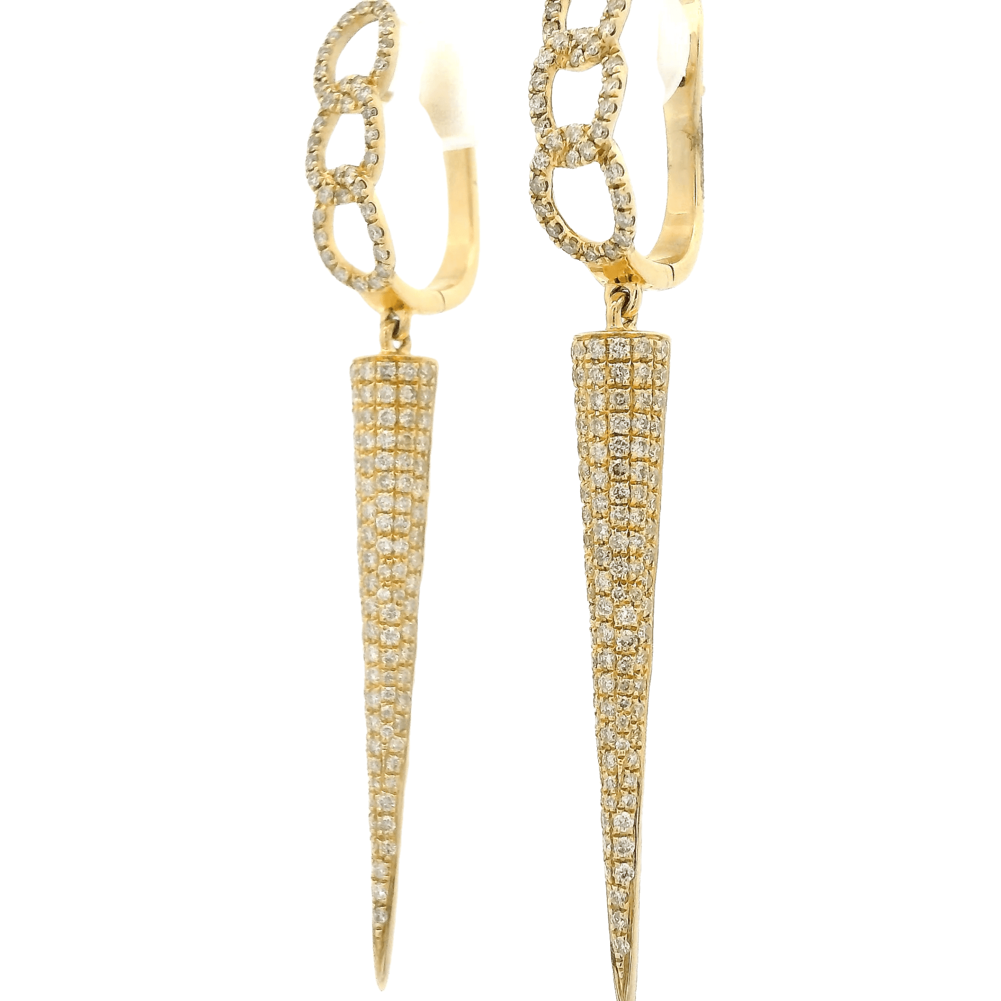 Diamond Spike Dangles - Forever Rox