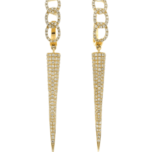 Diamond Spike Dangles - Forever Rox