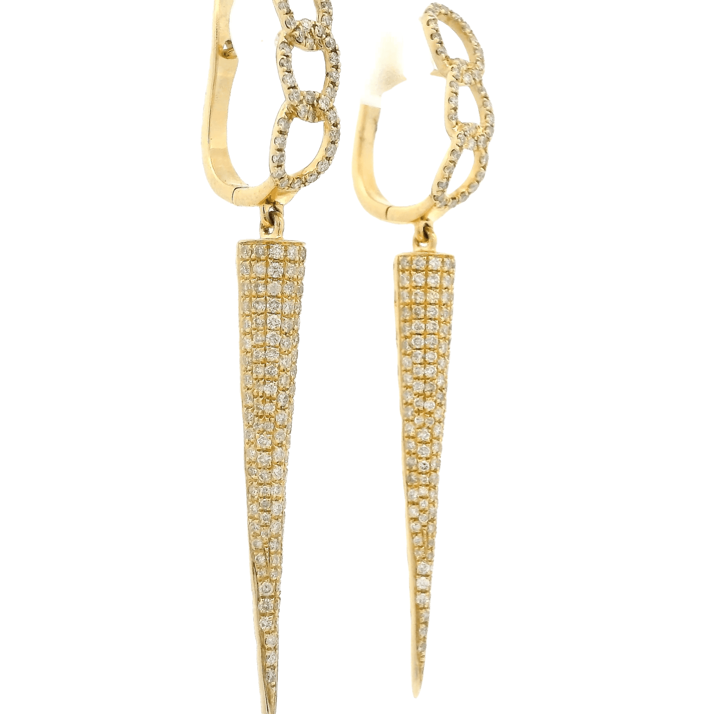 Diamond Spike Dangles - Forever Rox