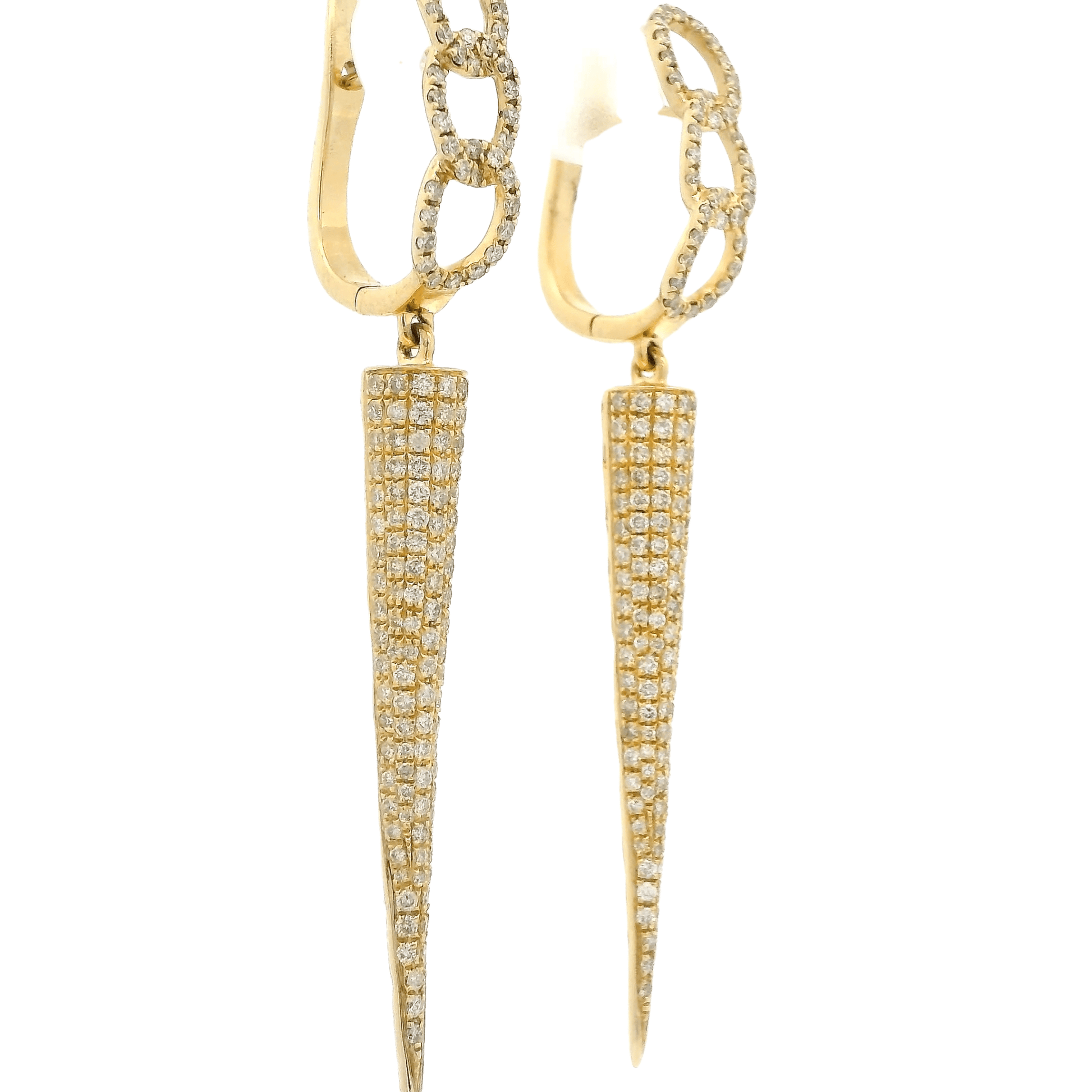 Diamond Spike Dangles - Forever Rox