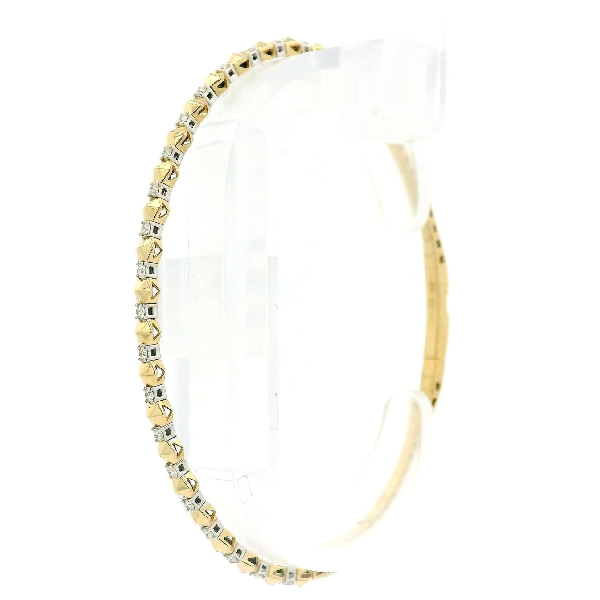 Diamond & Spike Flex Bangle - Forever Rox