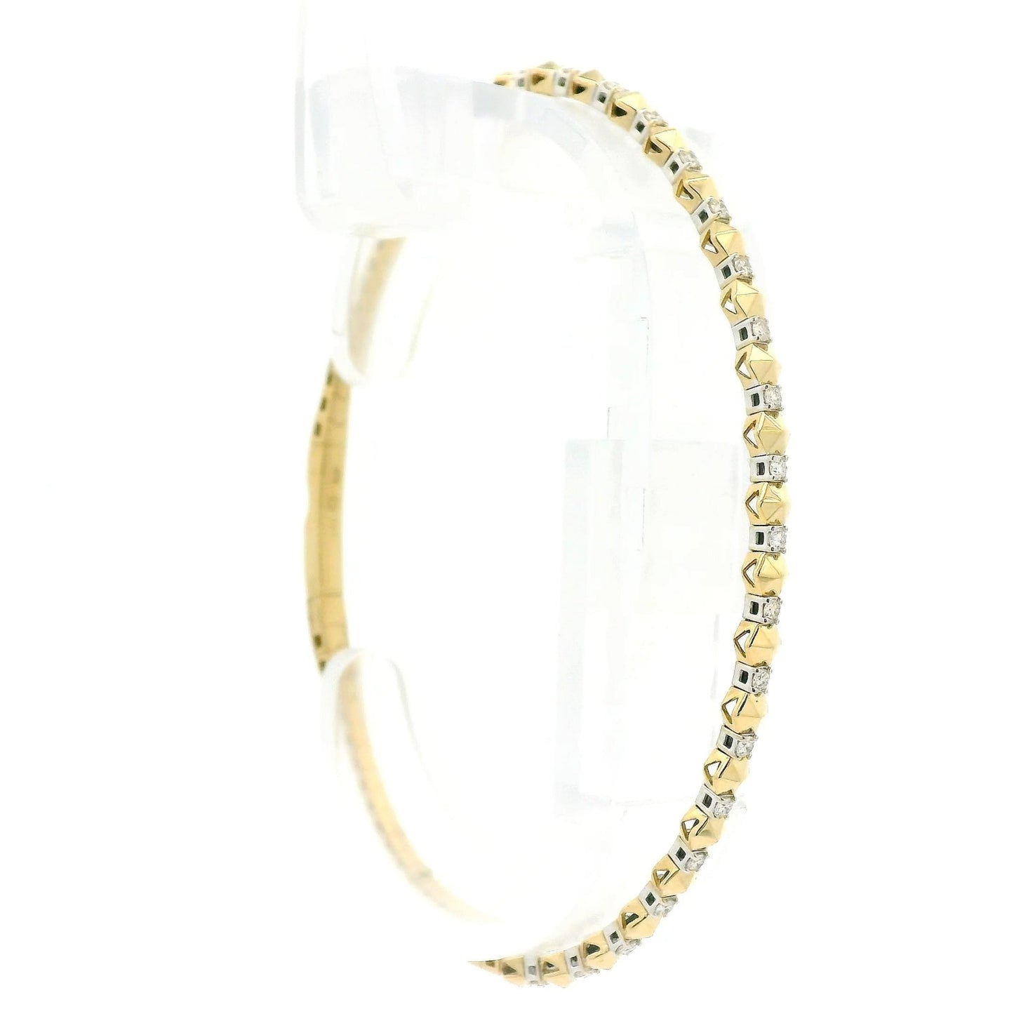 Diamond & Spike Flex Bangle - Forever Rox