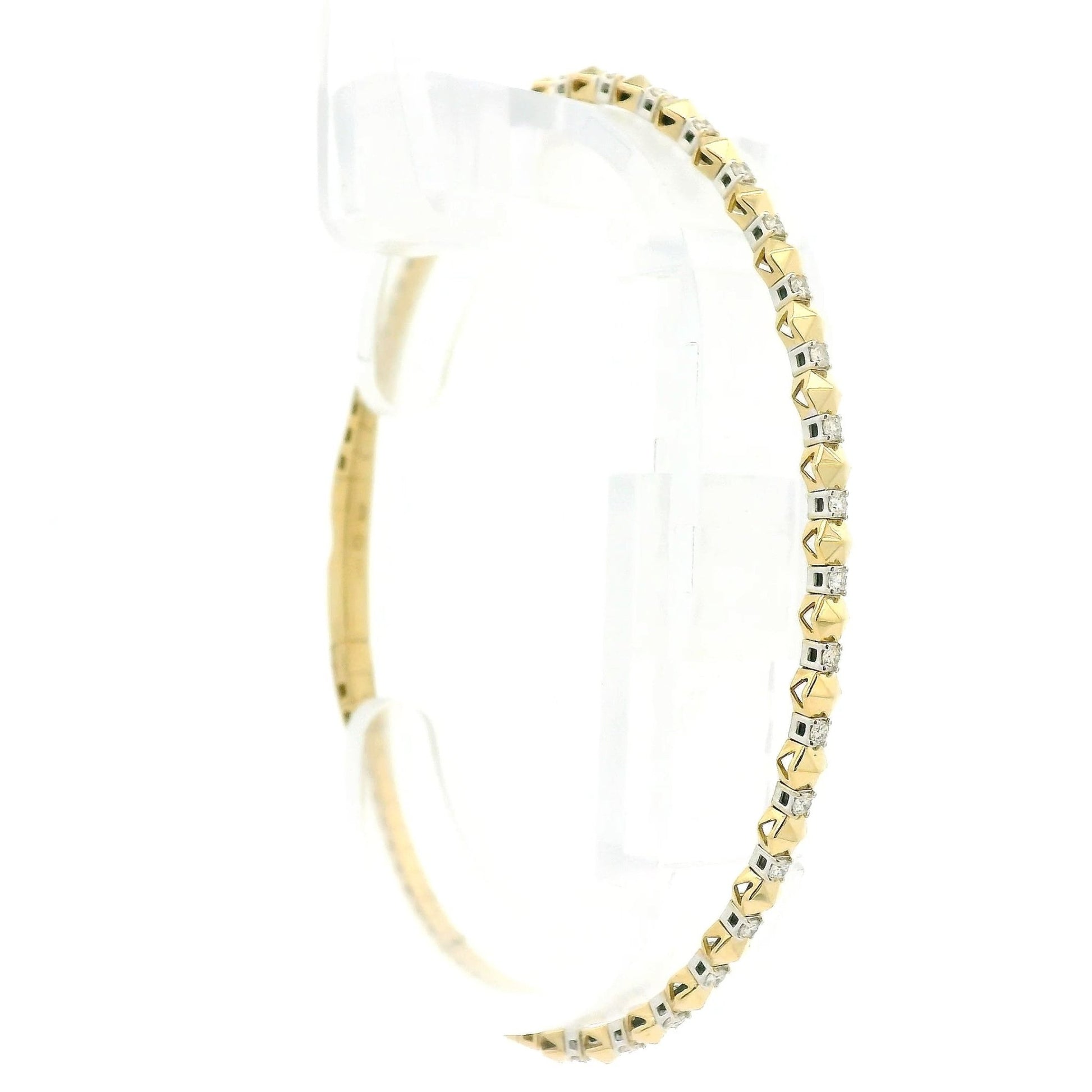 Diamond & Spike Flex Bangle - Forever Rox