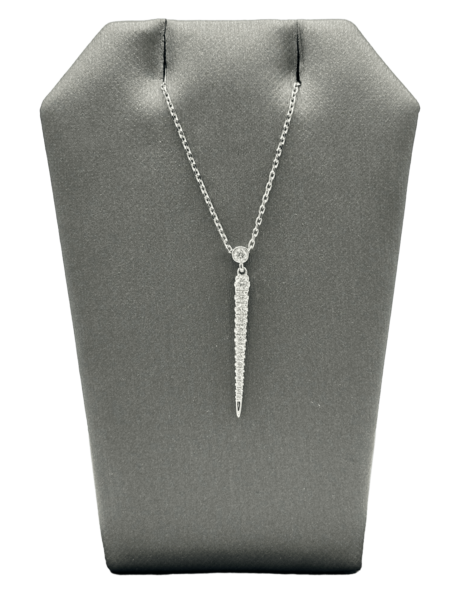 Diamond Spike Pendant With Chain - Forever Rox
