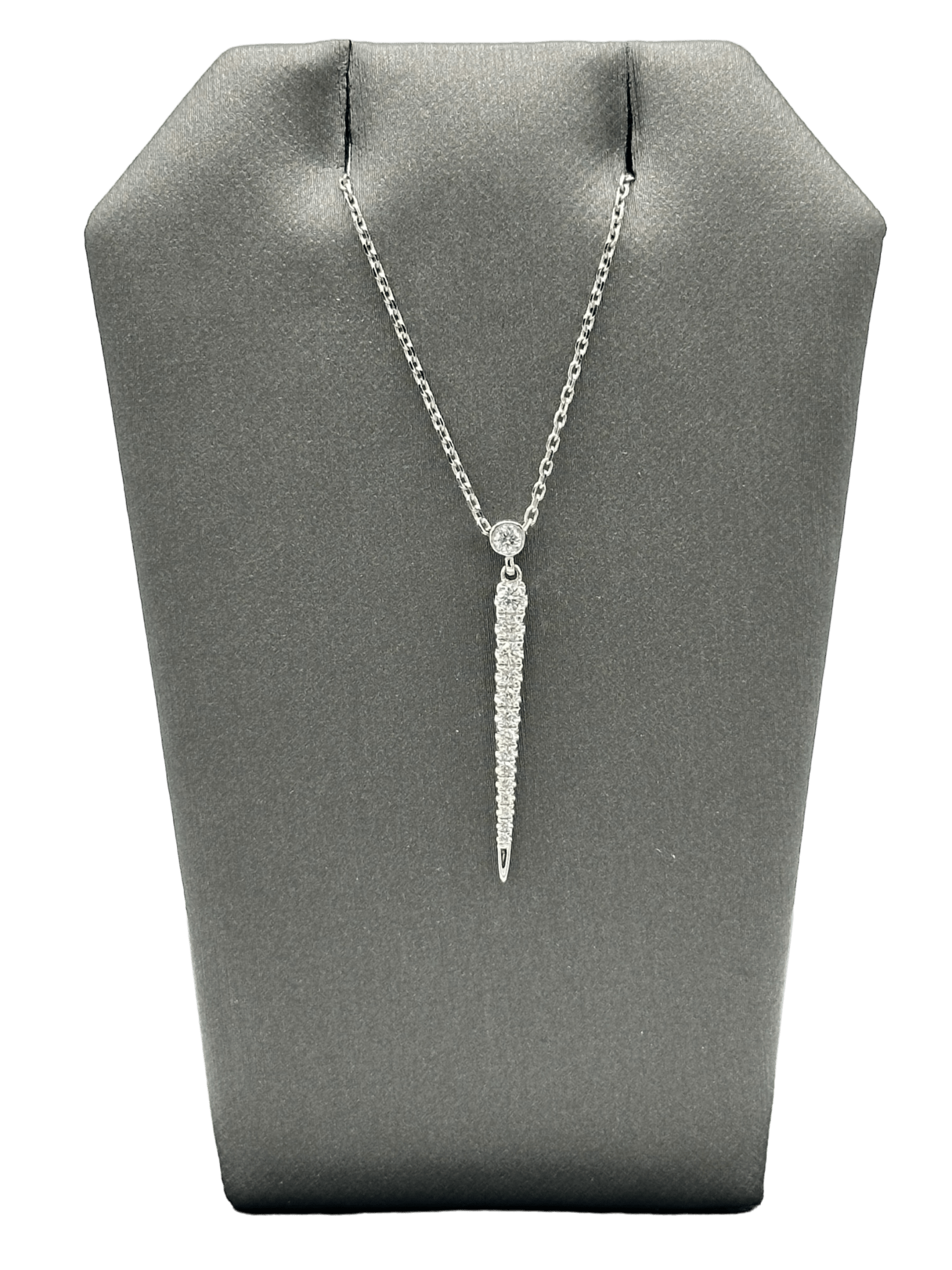 Diamond Spike Pendant With Chain - Forever Rox