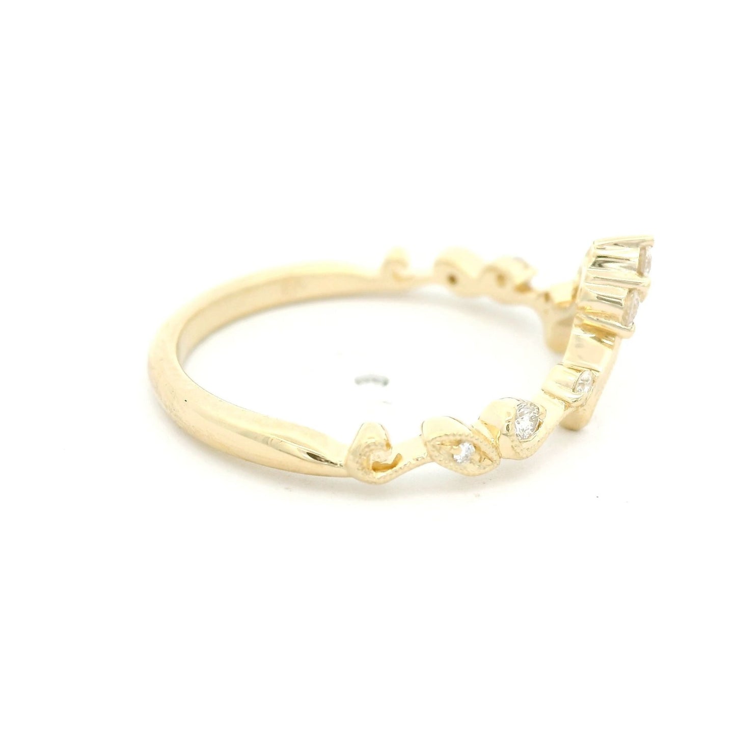 Diamond Vine Design Band - Forever Rox