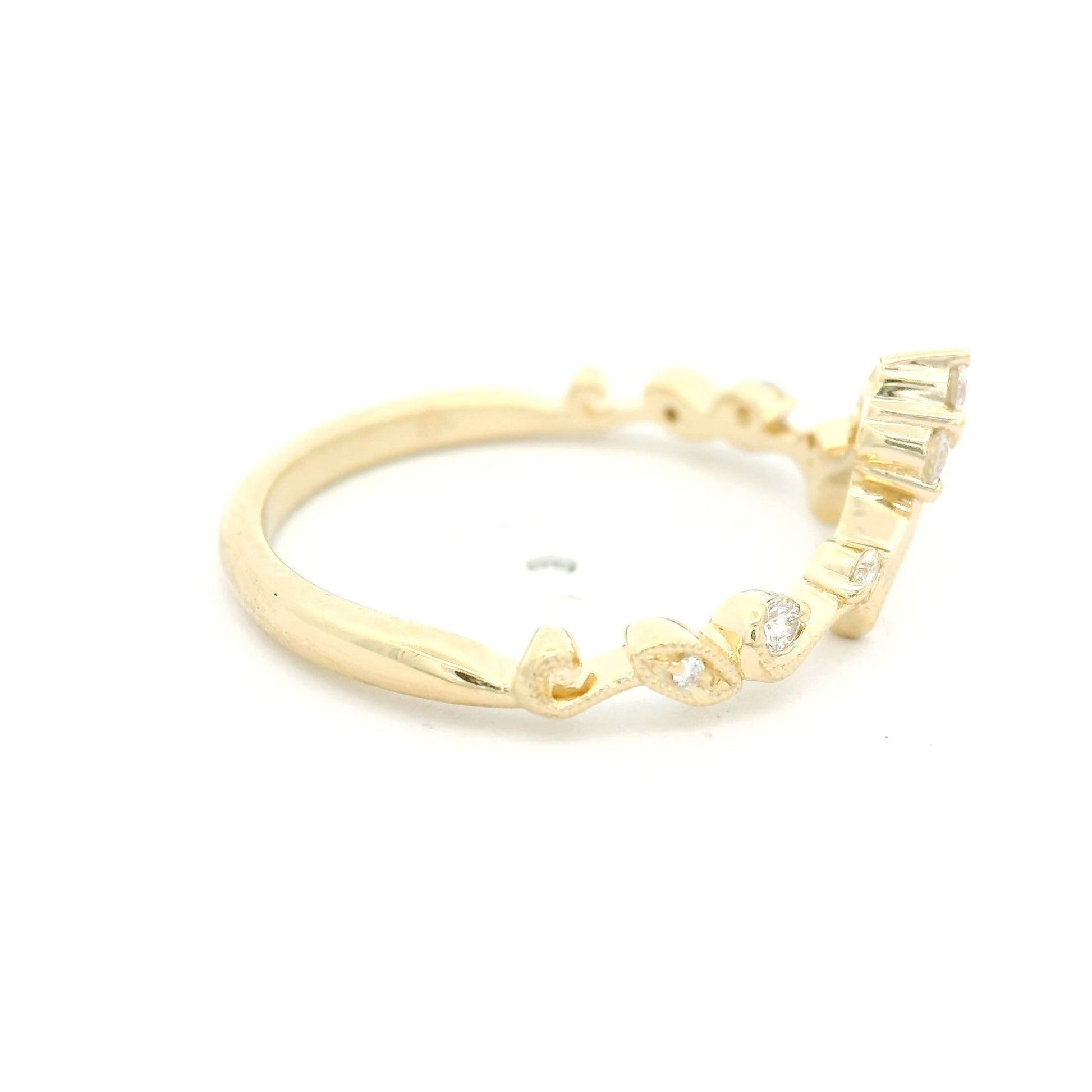 Diamond Vine Design Band - Forever Rox