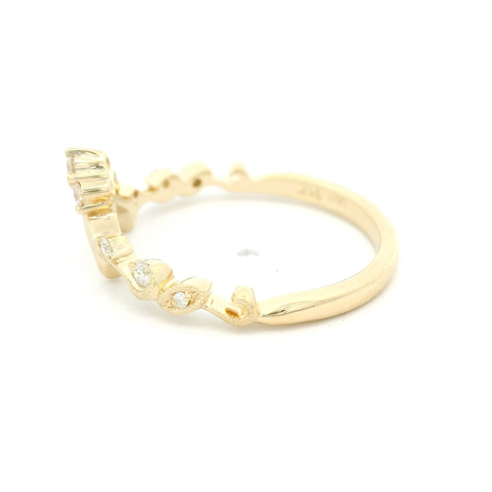 Diamond Vine Design Band - Forever Rox