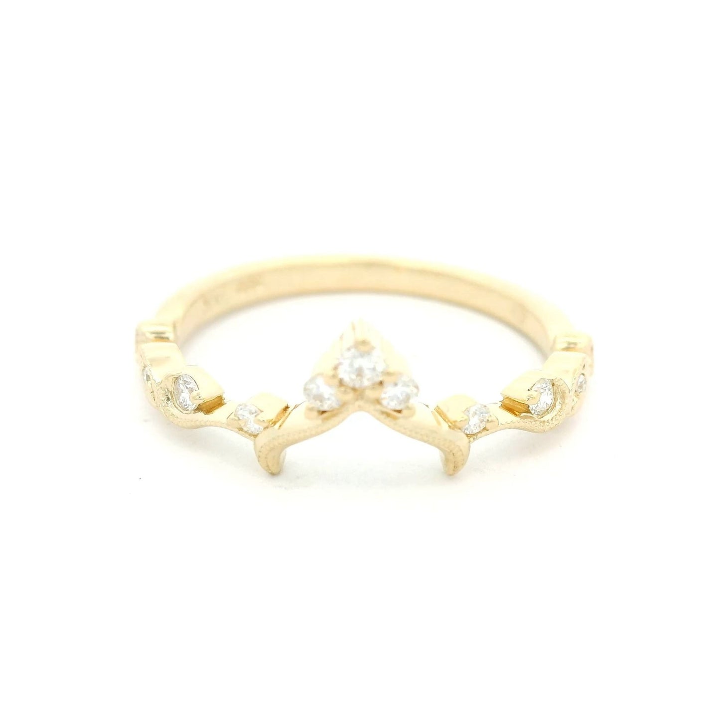 Diamond Vine Design Band - Forever Rox