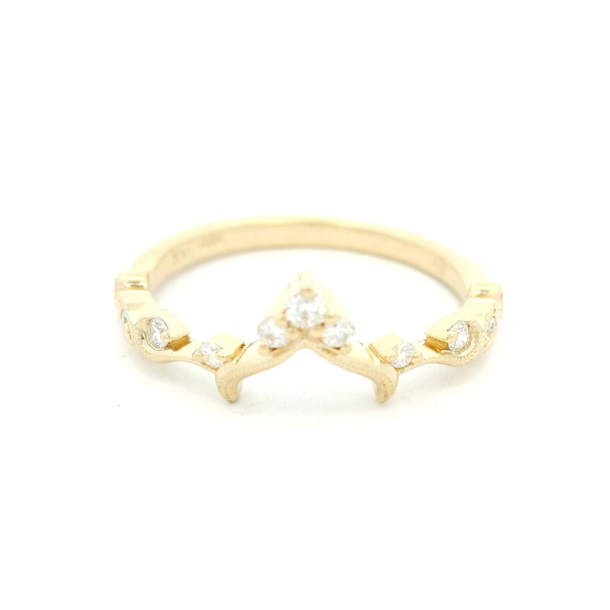 Diamond Vine Design Band - Forever Rox