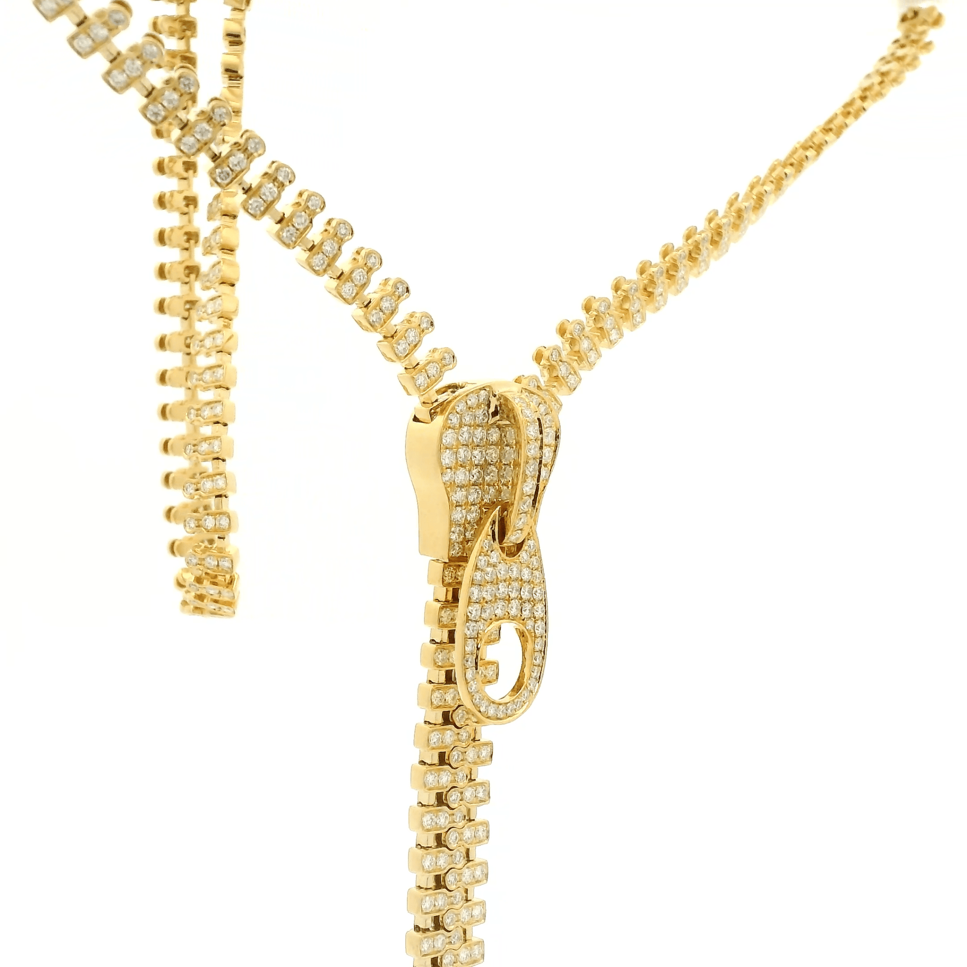 Diamond Zipper Necklace - Forever Rox