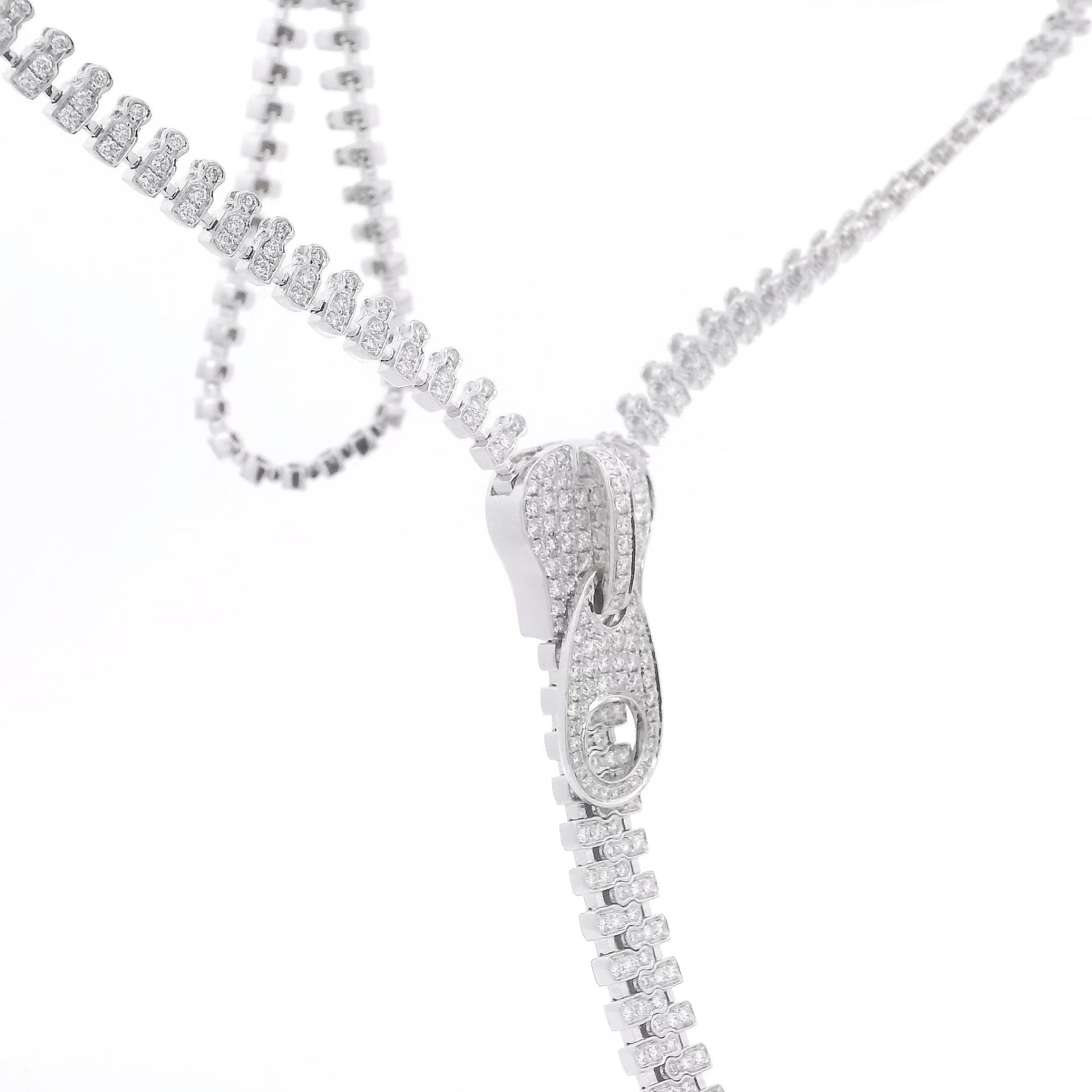 Diamond Zipper Necklace - Forever Rox
