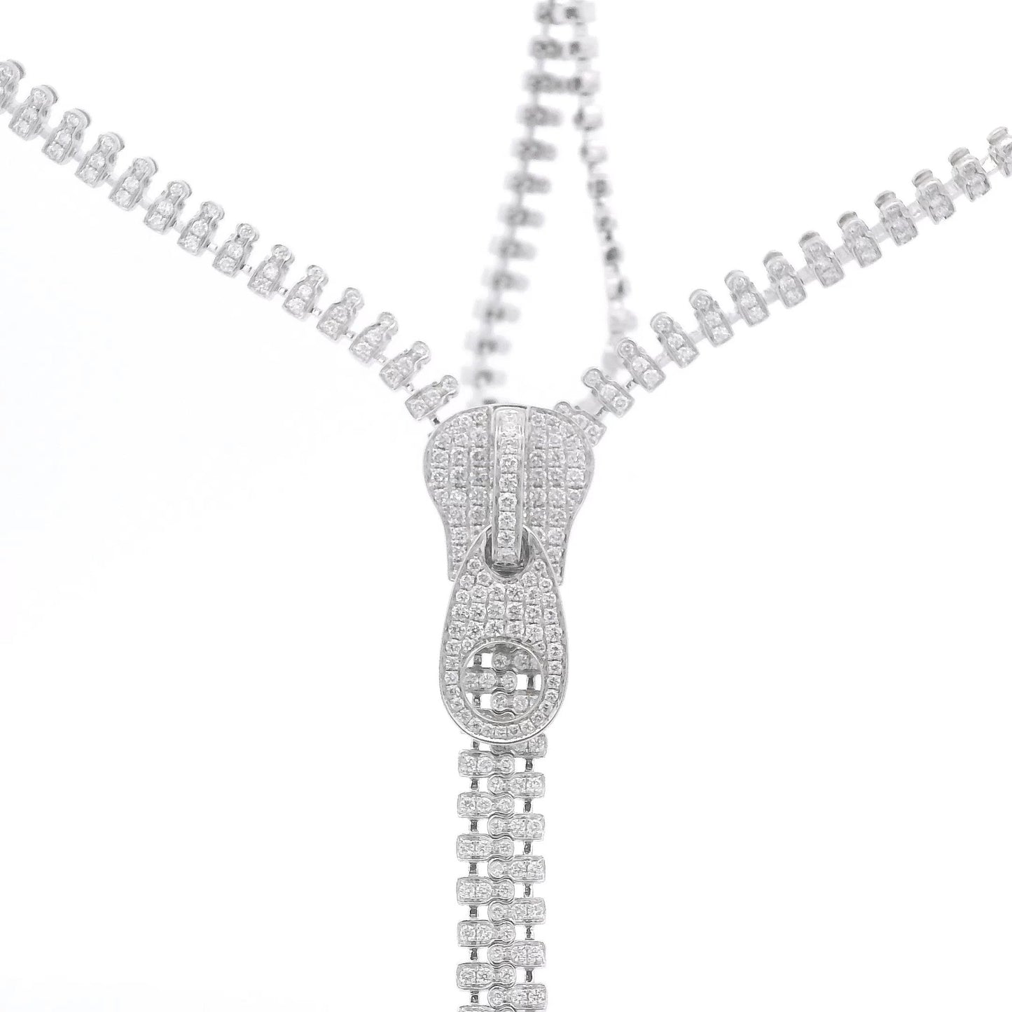 Diamond Zipper Necklace - Forever Rox