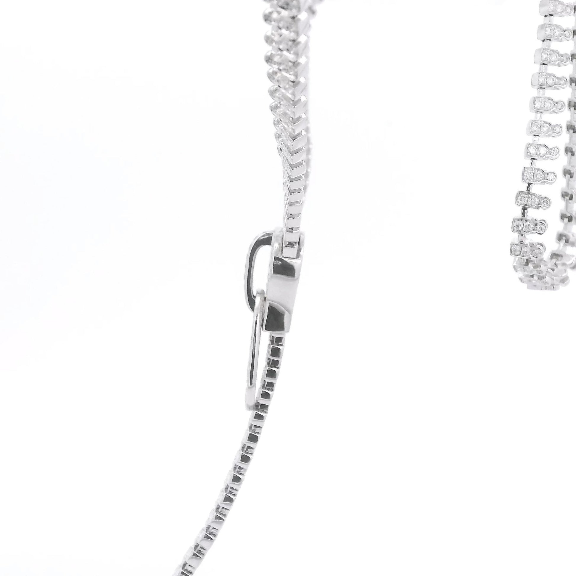 Diamond Zipper Necklace - Forever Rox