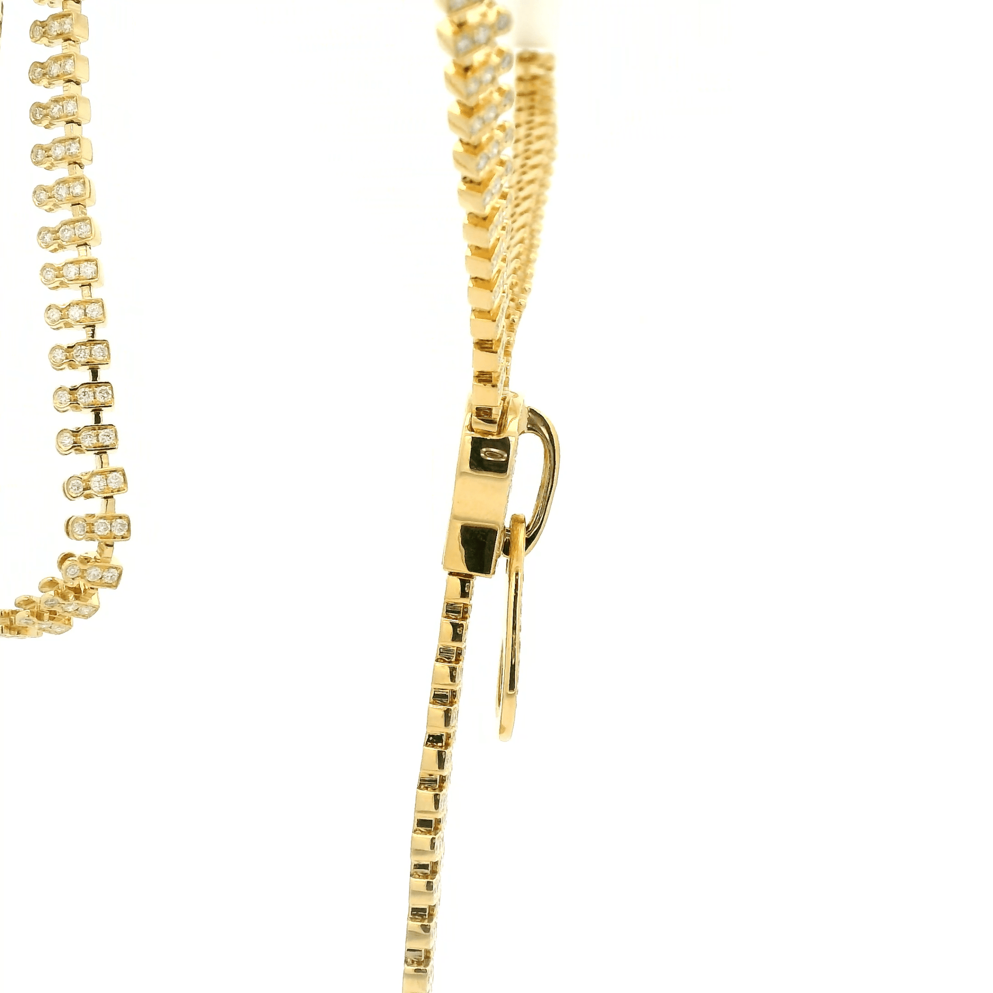 Diamond Zipper Necklace - Forever Rox