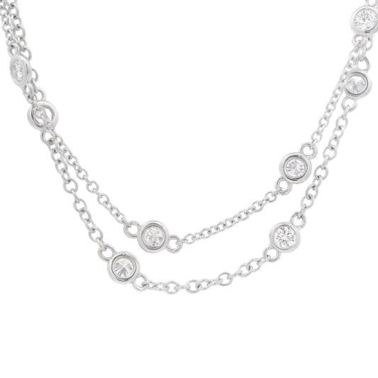 Diamonds by the Yard Necklace - Forever Rox