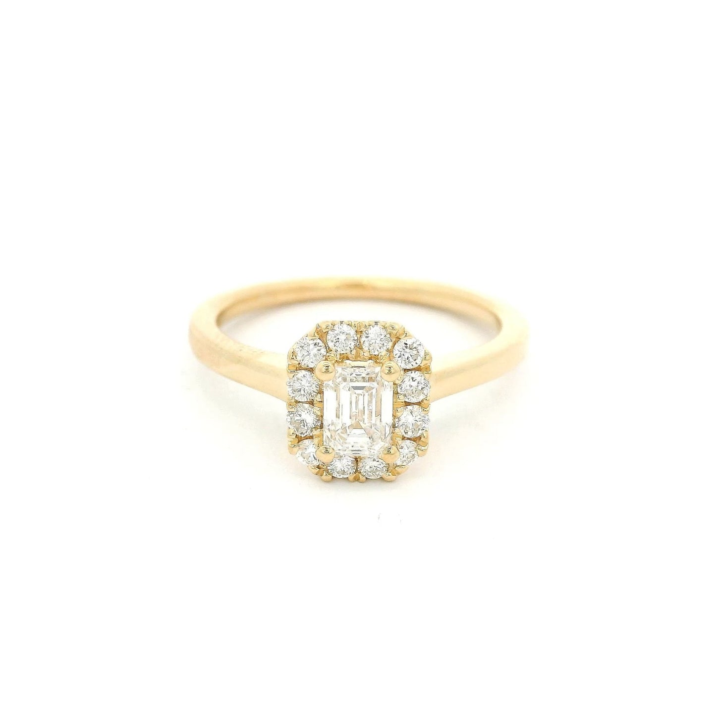 Emerald Cut Diamond Ring - Forever Rox