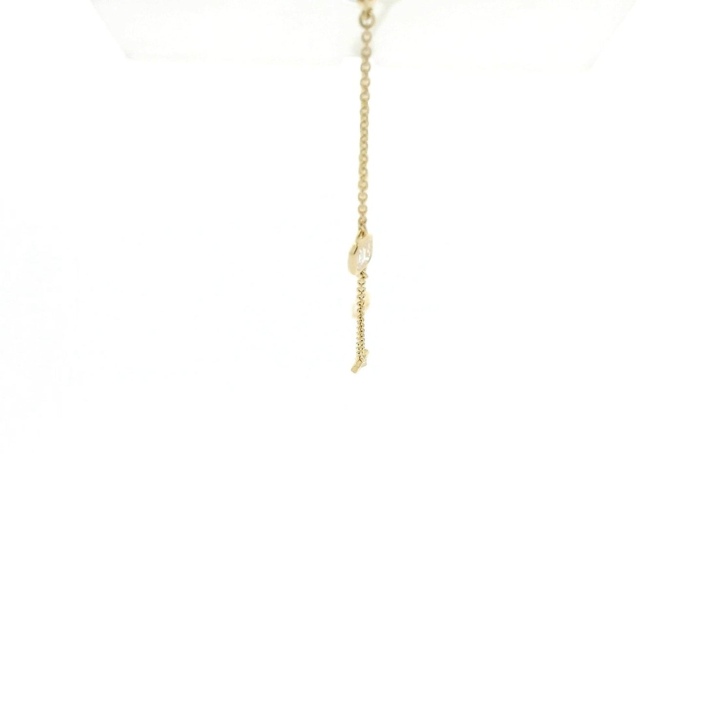 Emerald Cut Diamonds By The Yard Necklace - Forever Rox Fine Jewelry